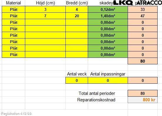 Hyundai i20 PB 09-14 Dörr Fram Höger