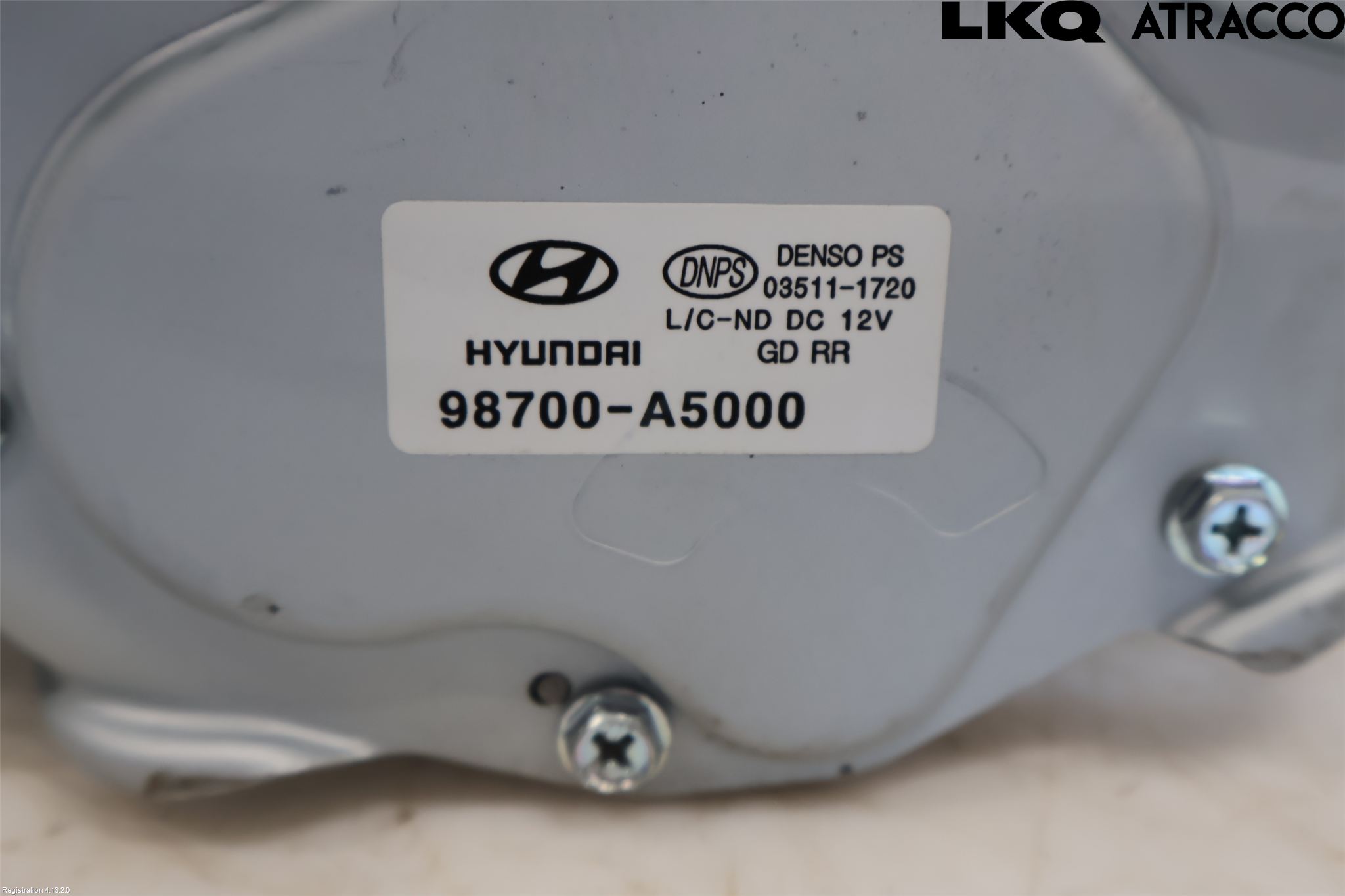 Hyundai i30 GD 13-17 Torkarmotor Baklucka