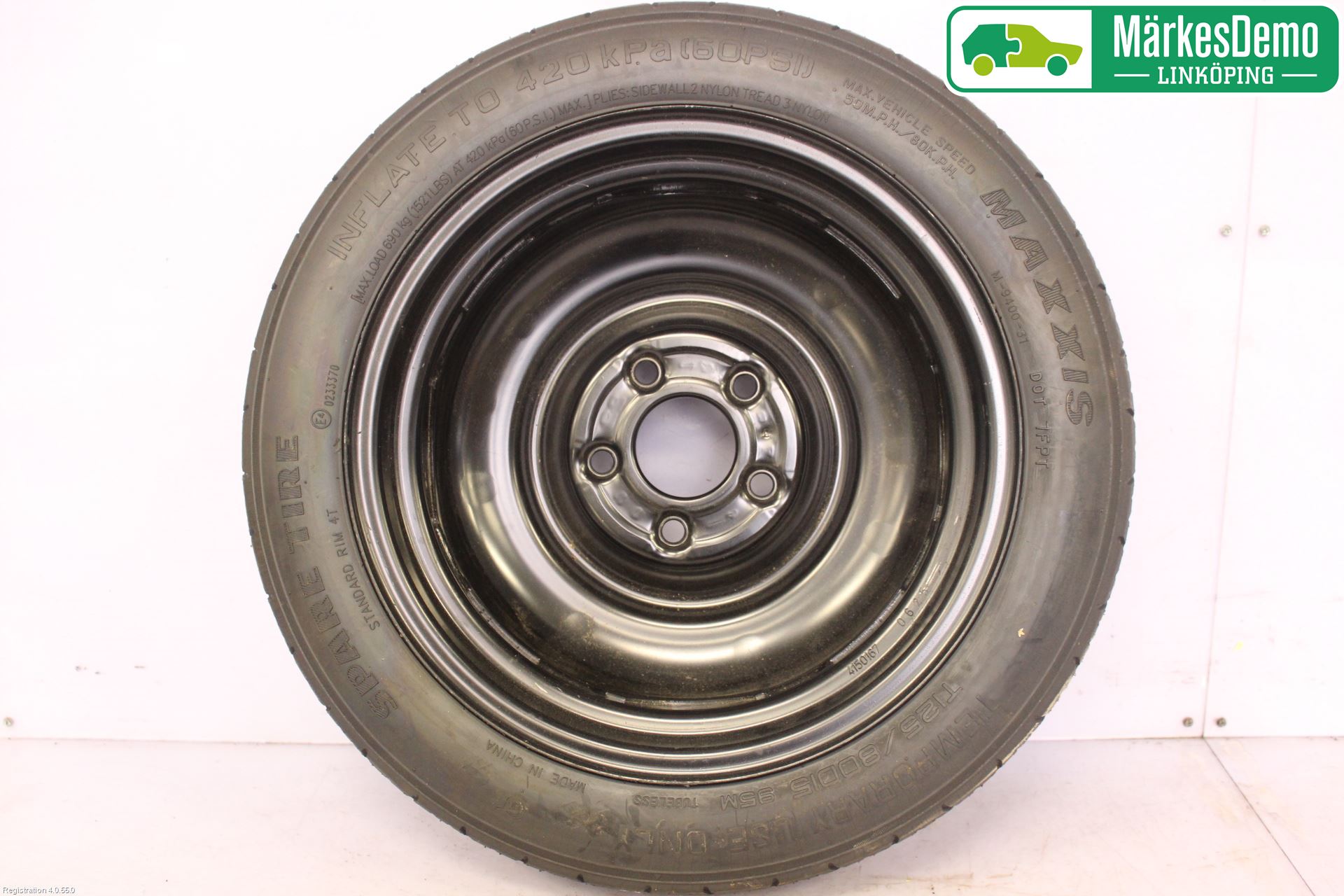 Hyundai ix20 Hjul Reservhjul Minityp