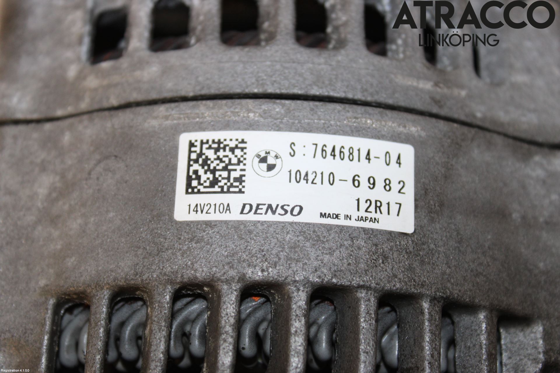 BMW 5 F10/F11/F18 09-17 Generator