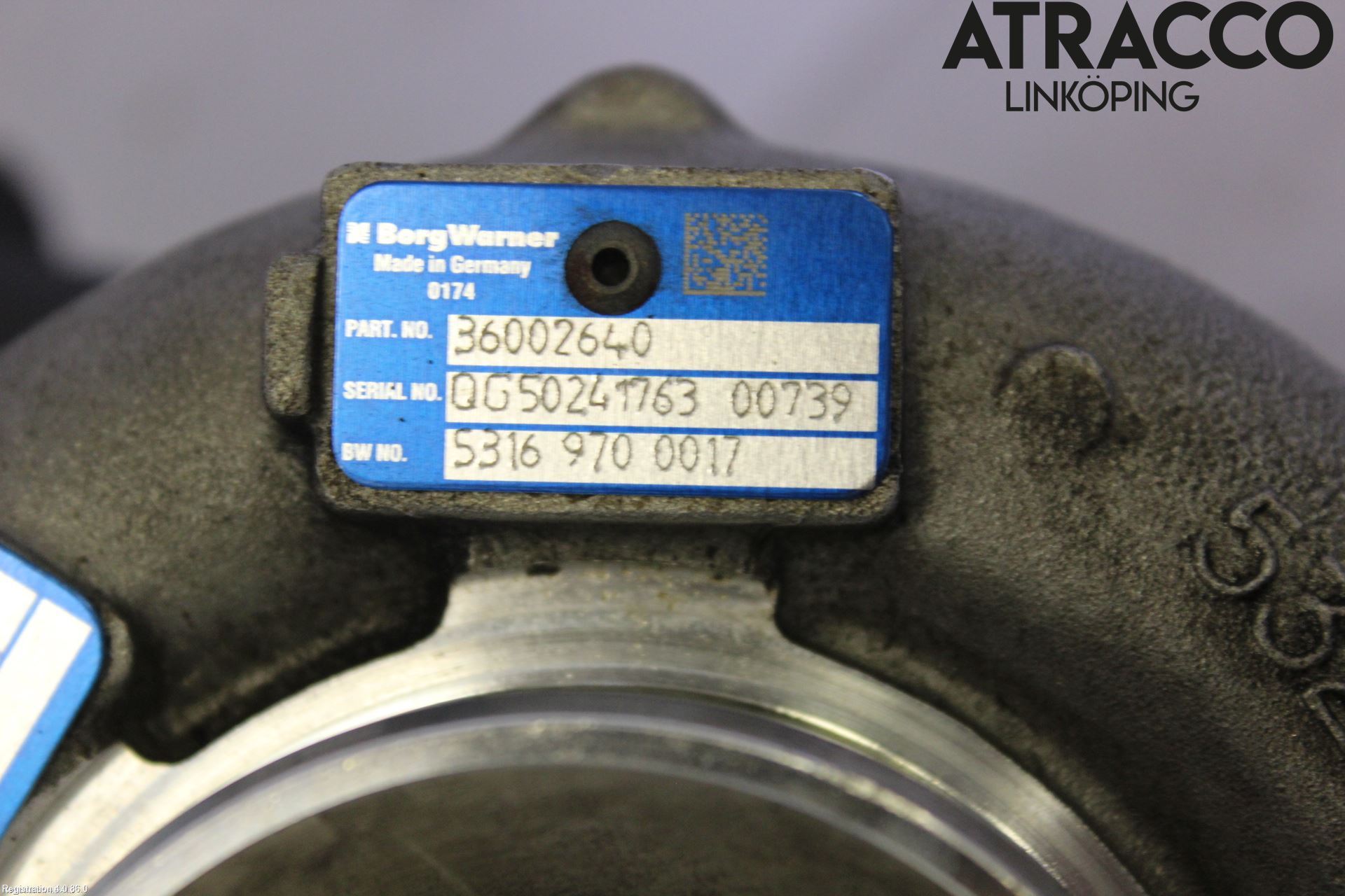 Volvo V70 14-16 Turboaggregat