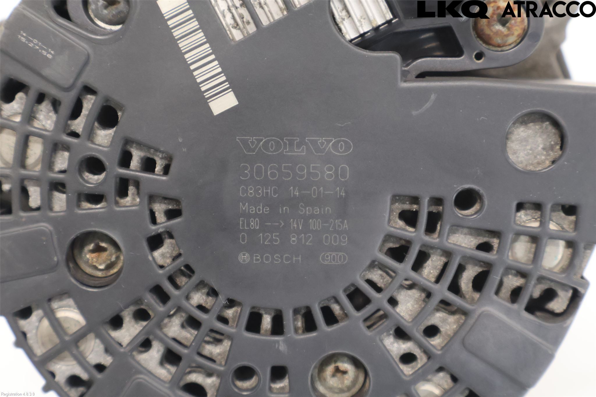 Volvo V70 14-16 Generator