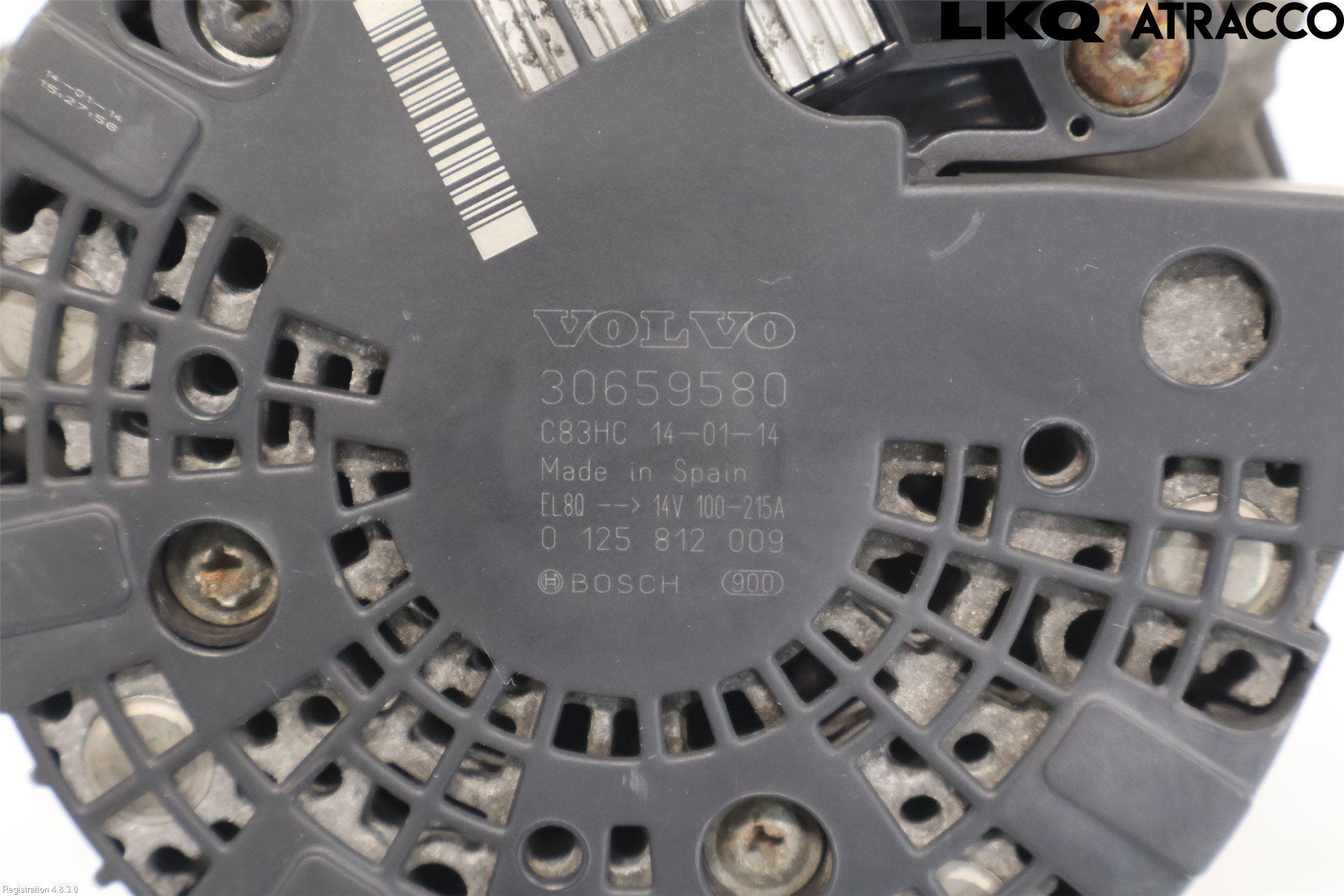 Volvo V70 14-16 Generator