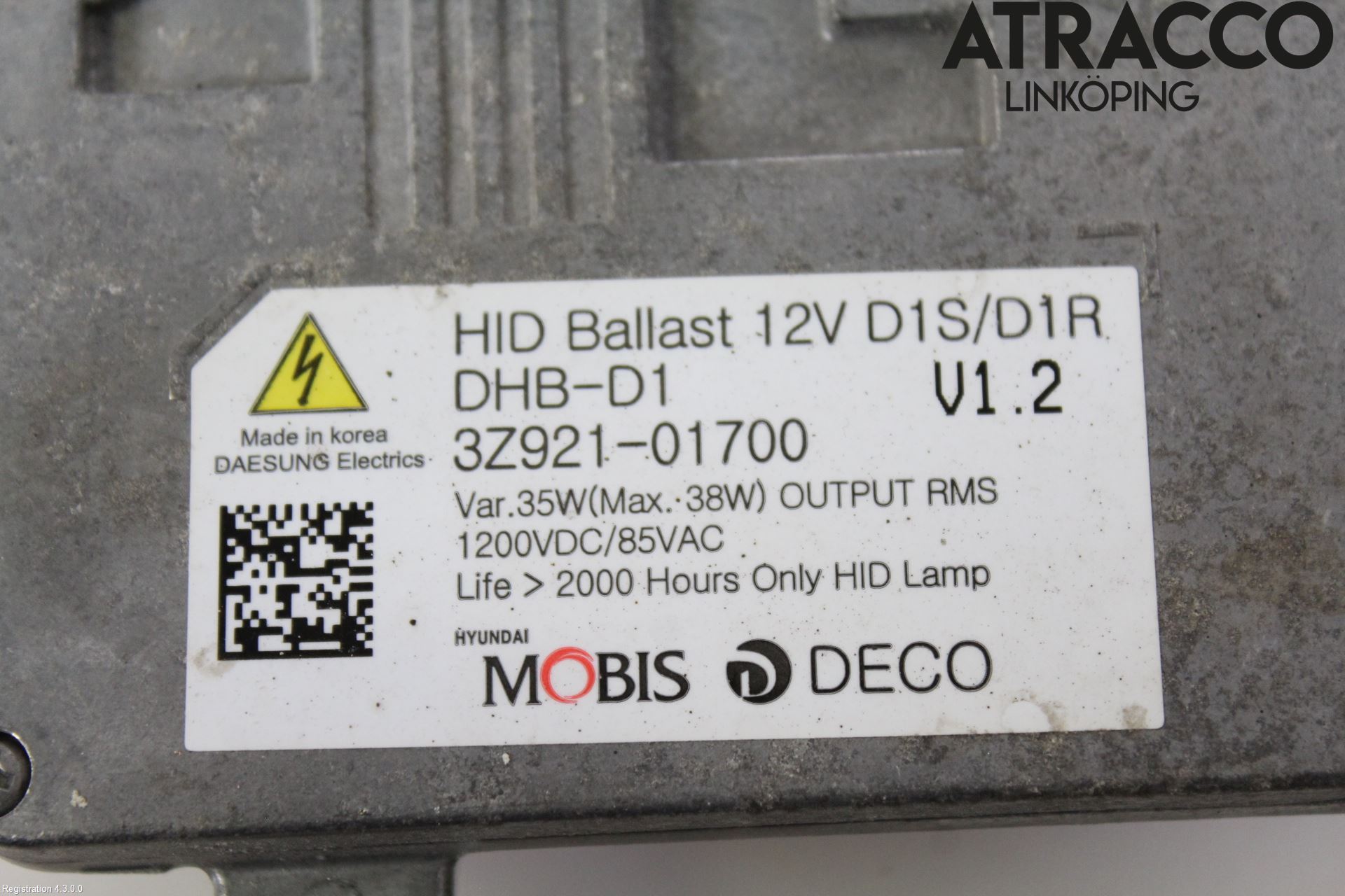 Hyundai i40 08-15 Styrenhet Strålkastare