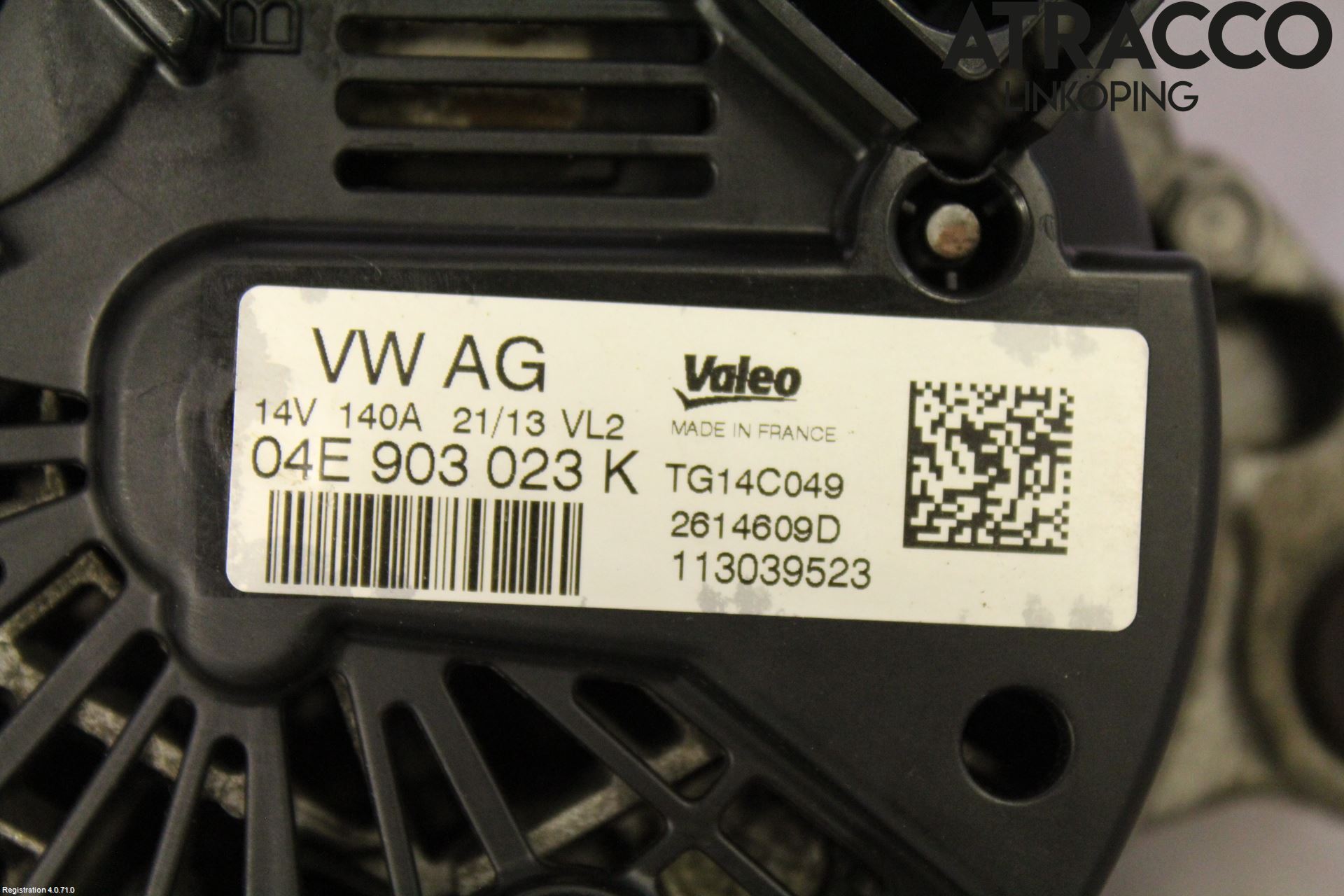 Volkswagen VW GOLF / E-GOLF VII 13-20 Generator