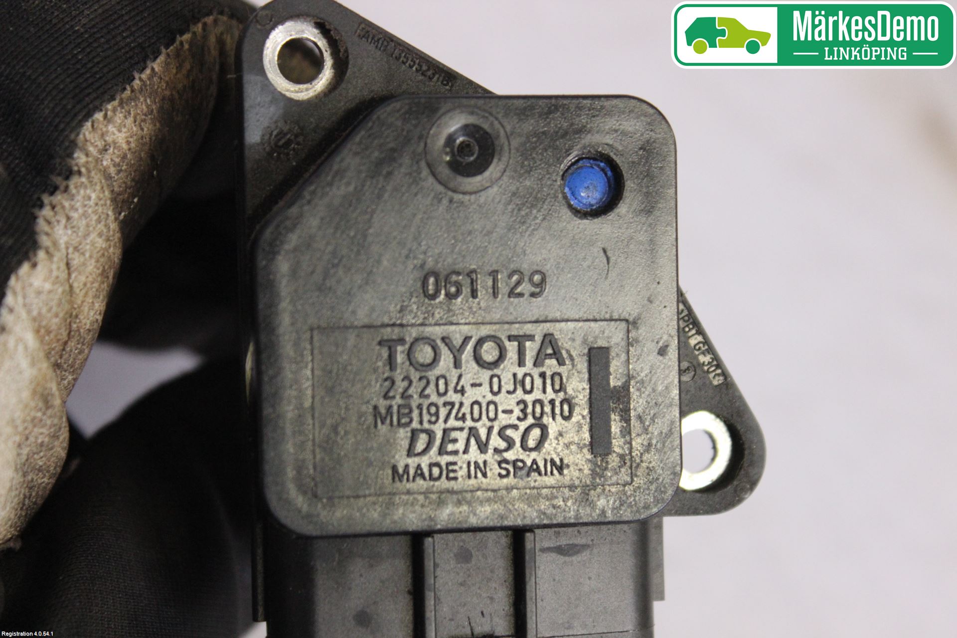Toyota YARIS XP90 06-11 Injluftmassamätare