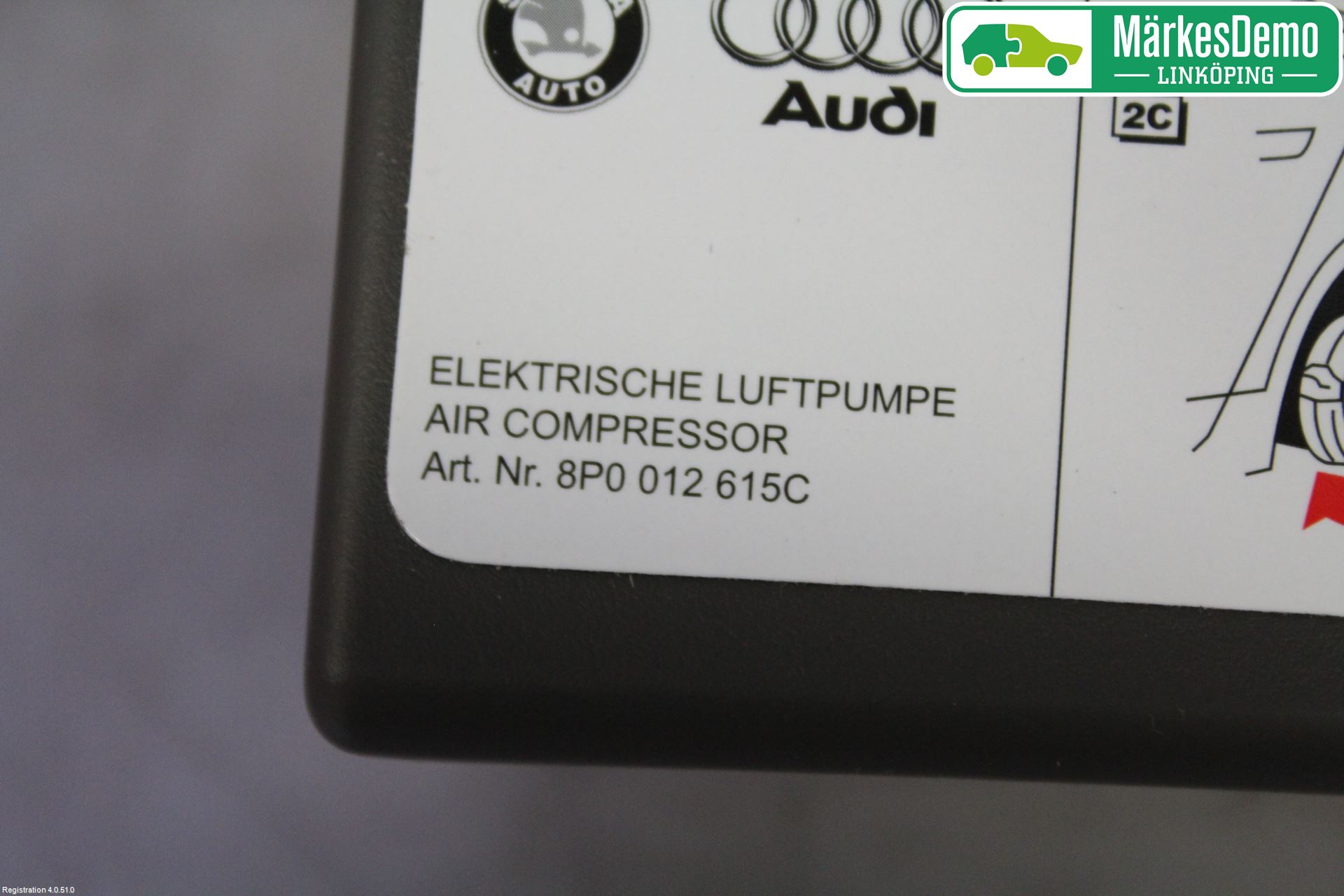 Volkswagen VW GOLF PLUS/CROSS GOLF 04-14 Kompressor Däck