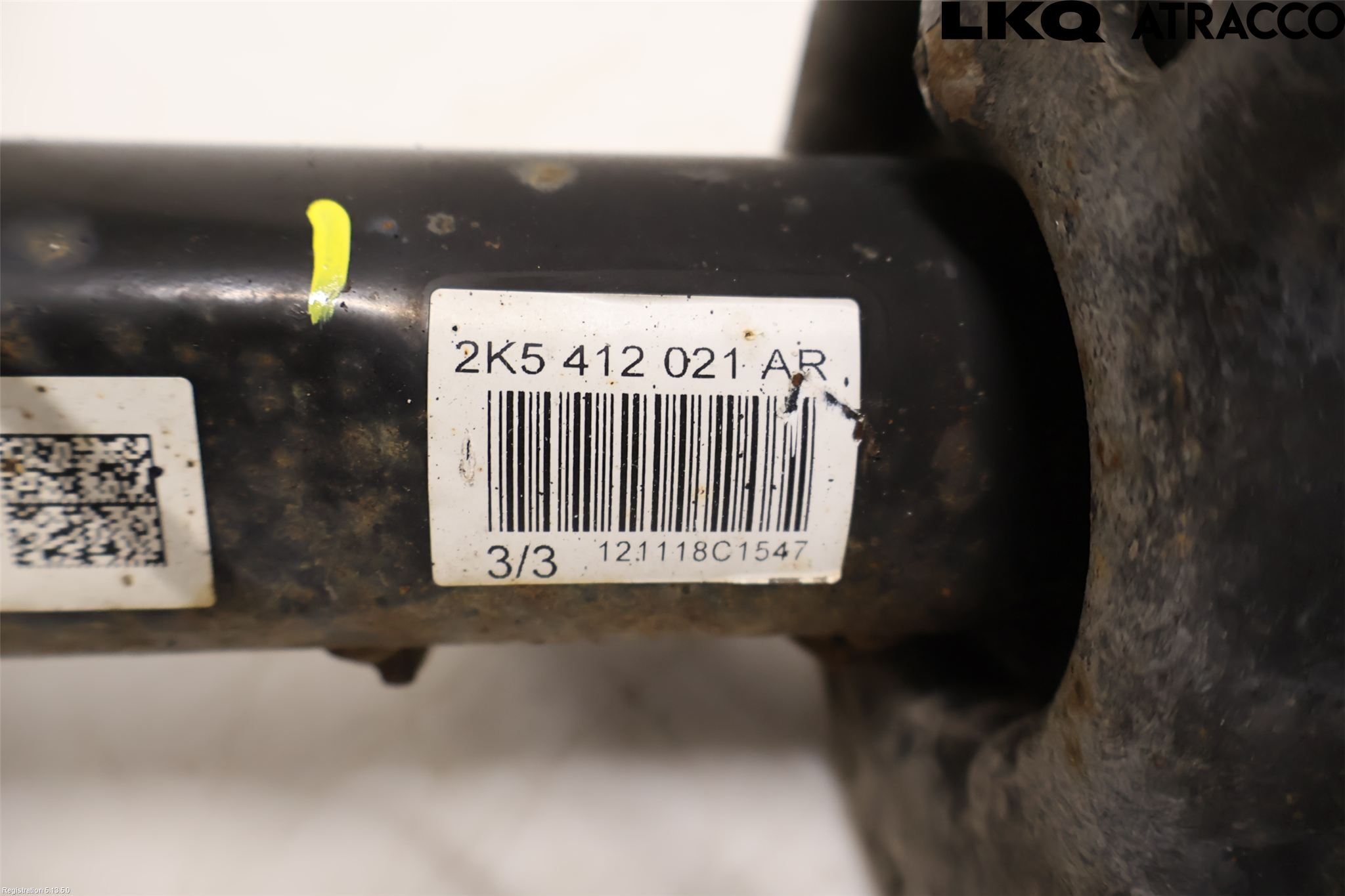 Volkswagen VW CADDY 16-20 Fjäderben Fram Vänster