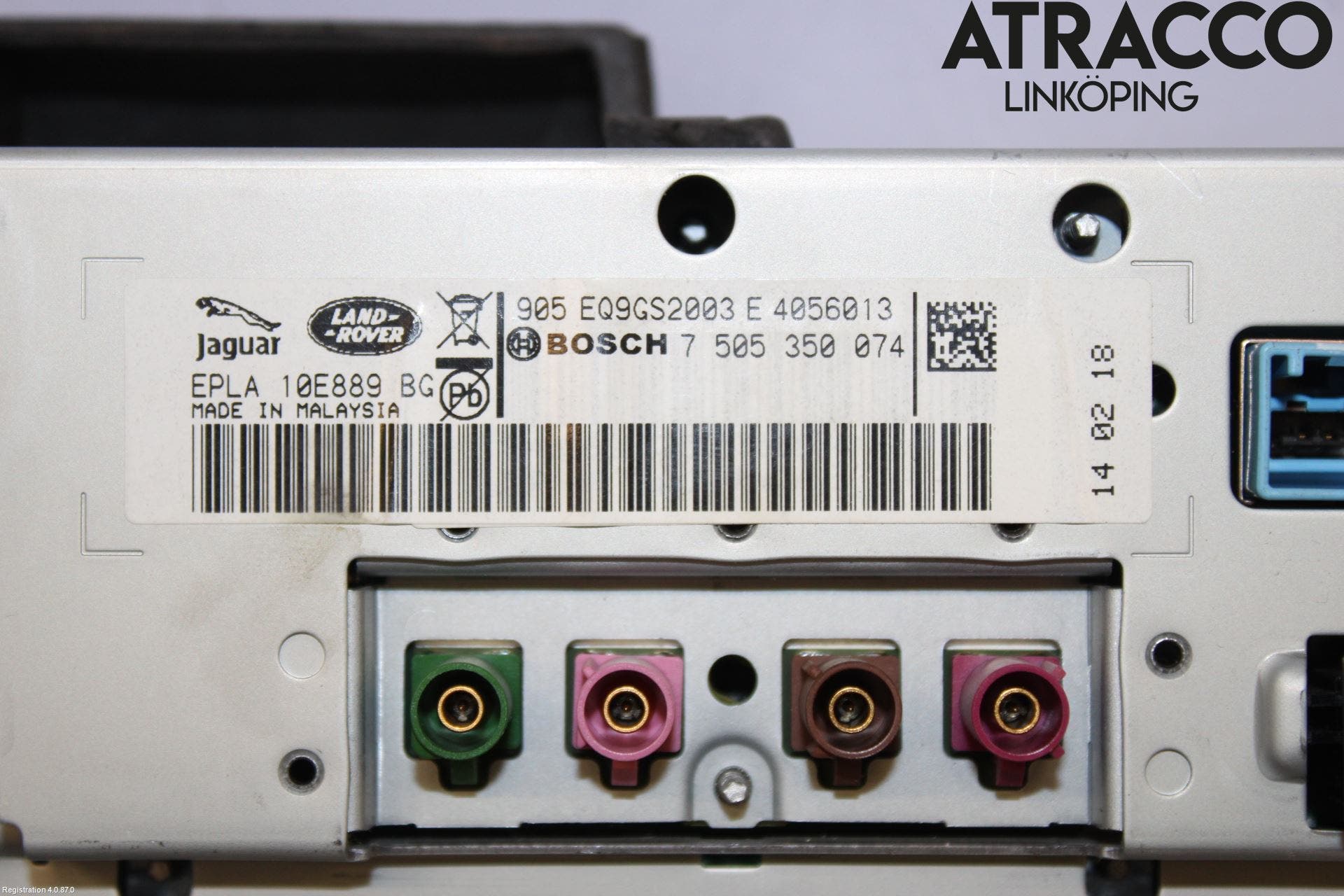 Landrover RANGE ROVER (L405) 13-21 Bildskärm