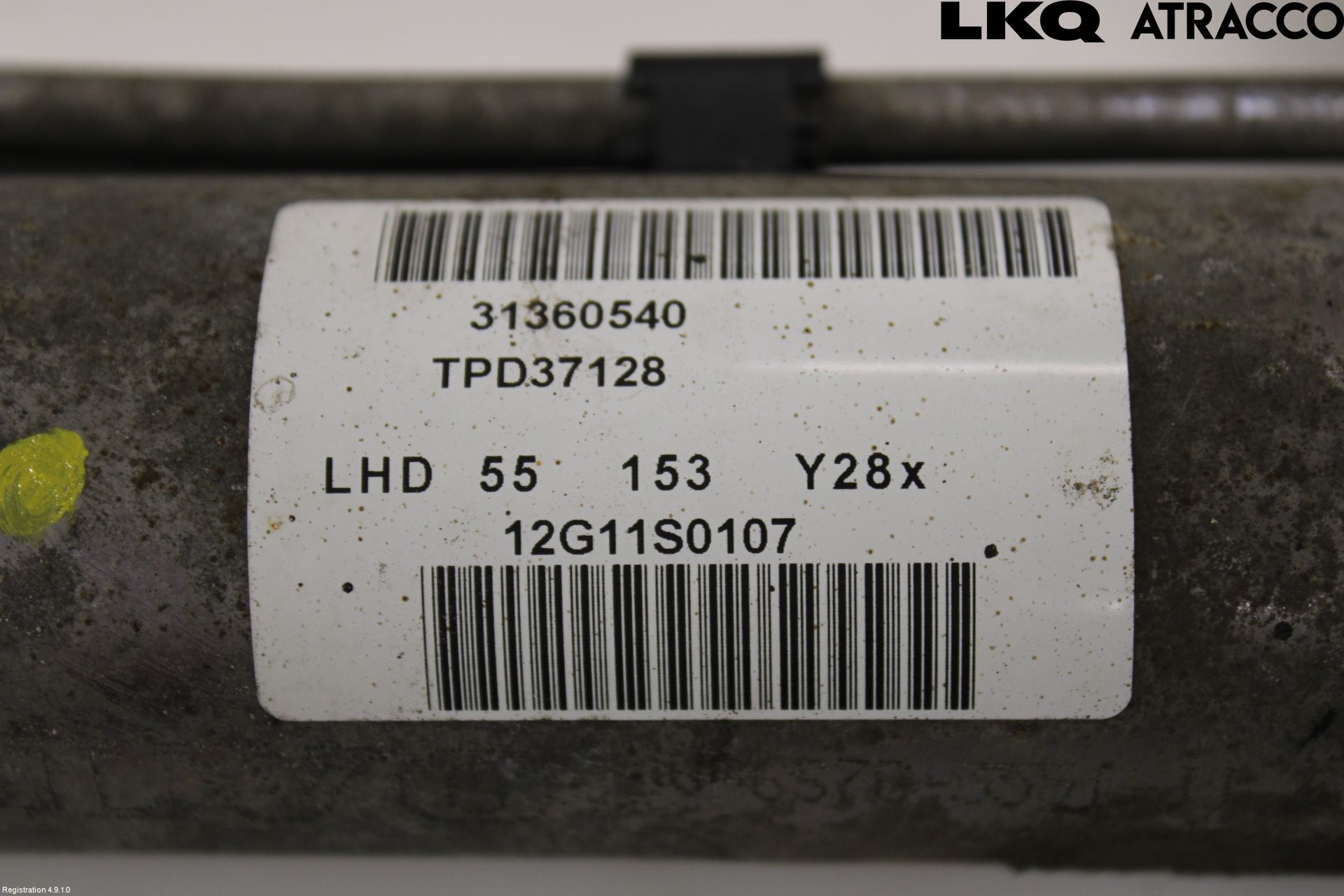 Volvo V70 08-13 Styrväxel Servo -Snäcka