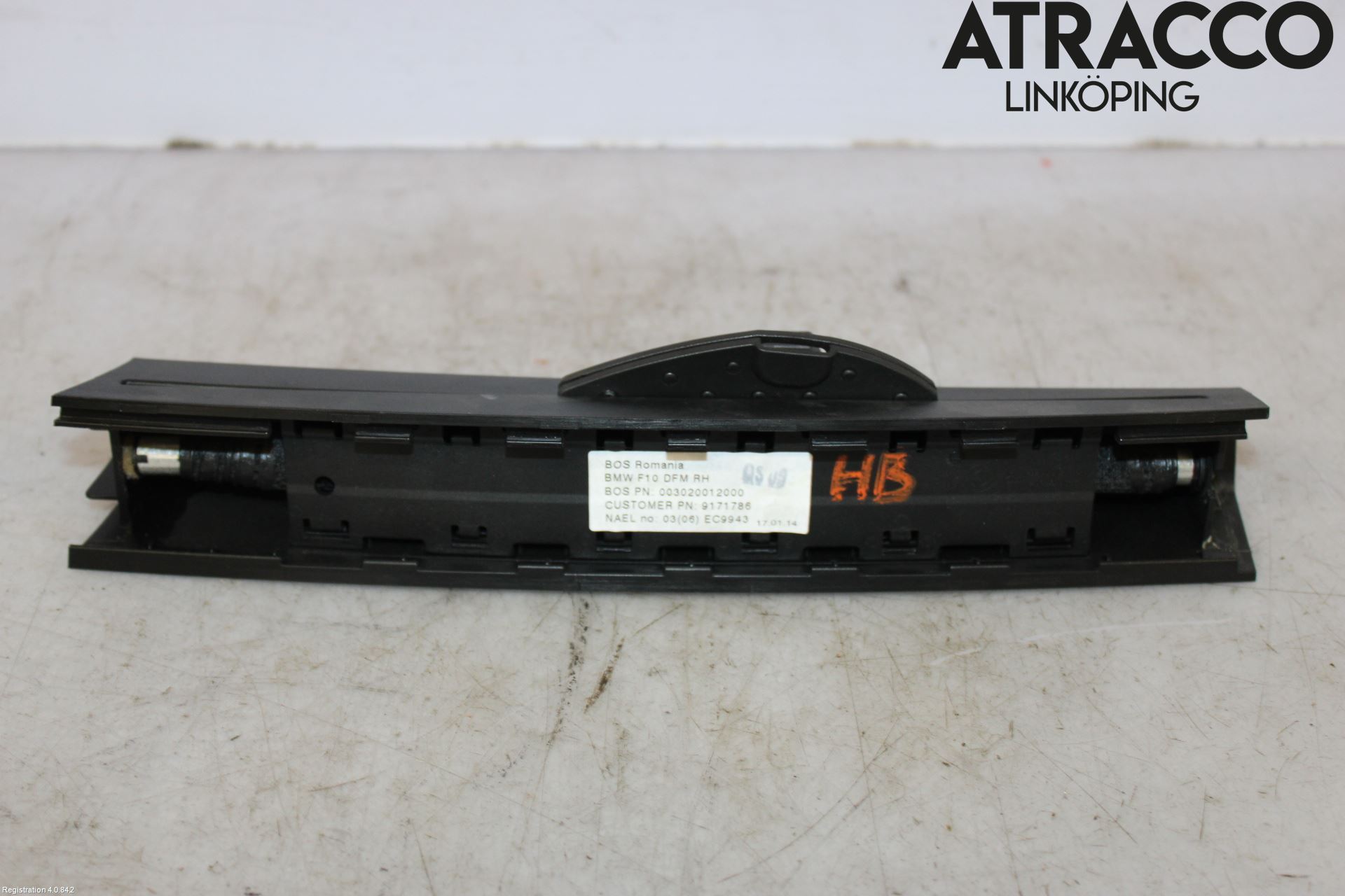 BMW 5 F10/F11/F18 09-17 Solskydd