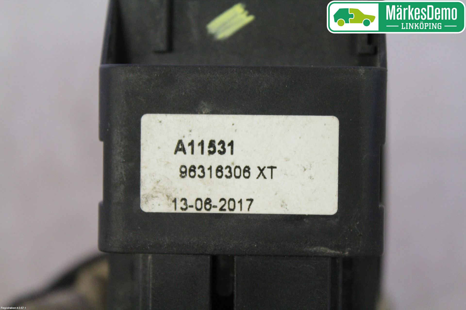 Mopedbil Microcar MICROCAR M. GO Strömställare Elhiss