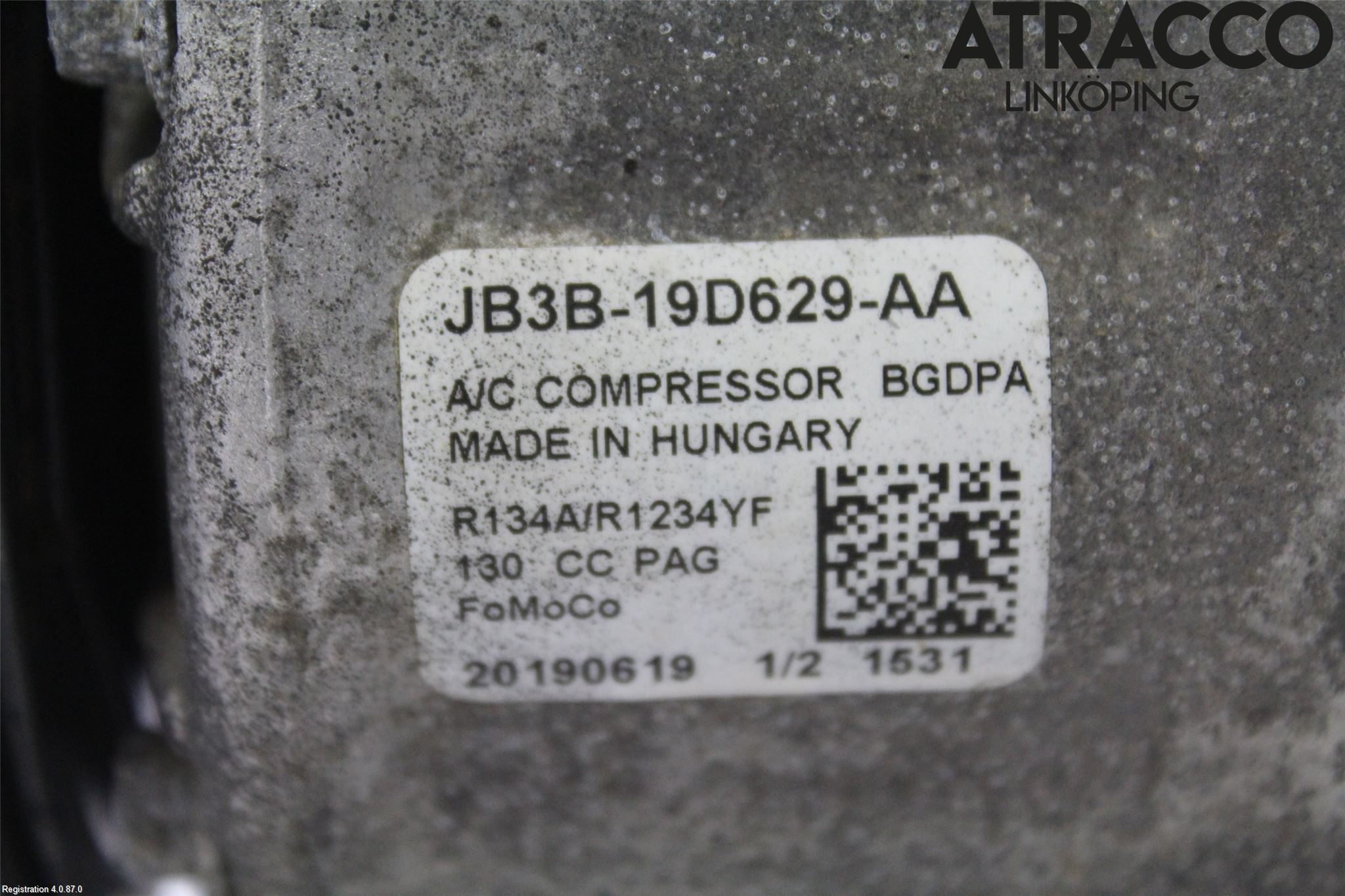 Ford RANGER EU 12-23 Ac Kompressor