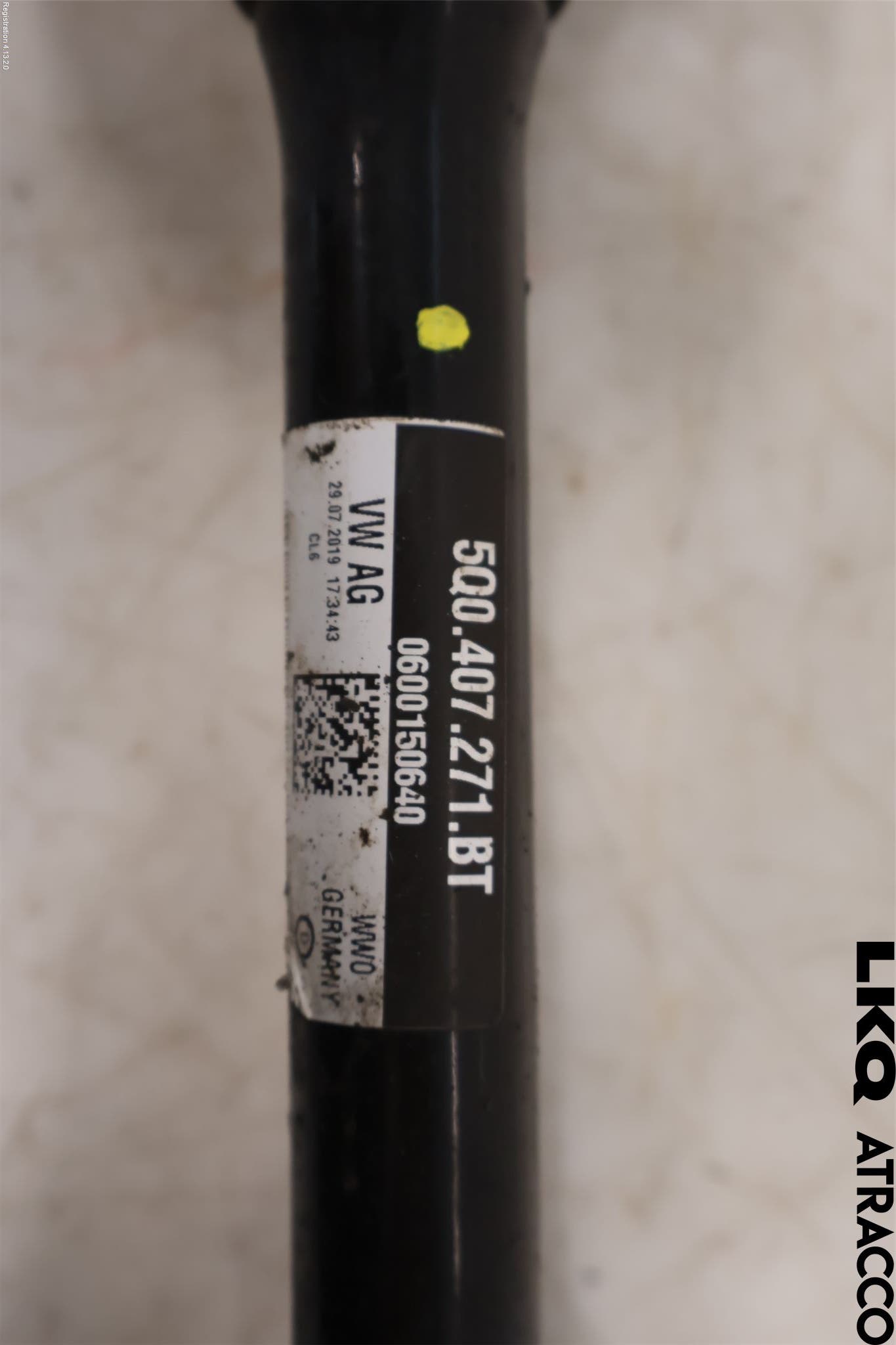 Volkswagen VW GOLF / E-GOLF VII 13-20 Drivaxel Fram Vänster