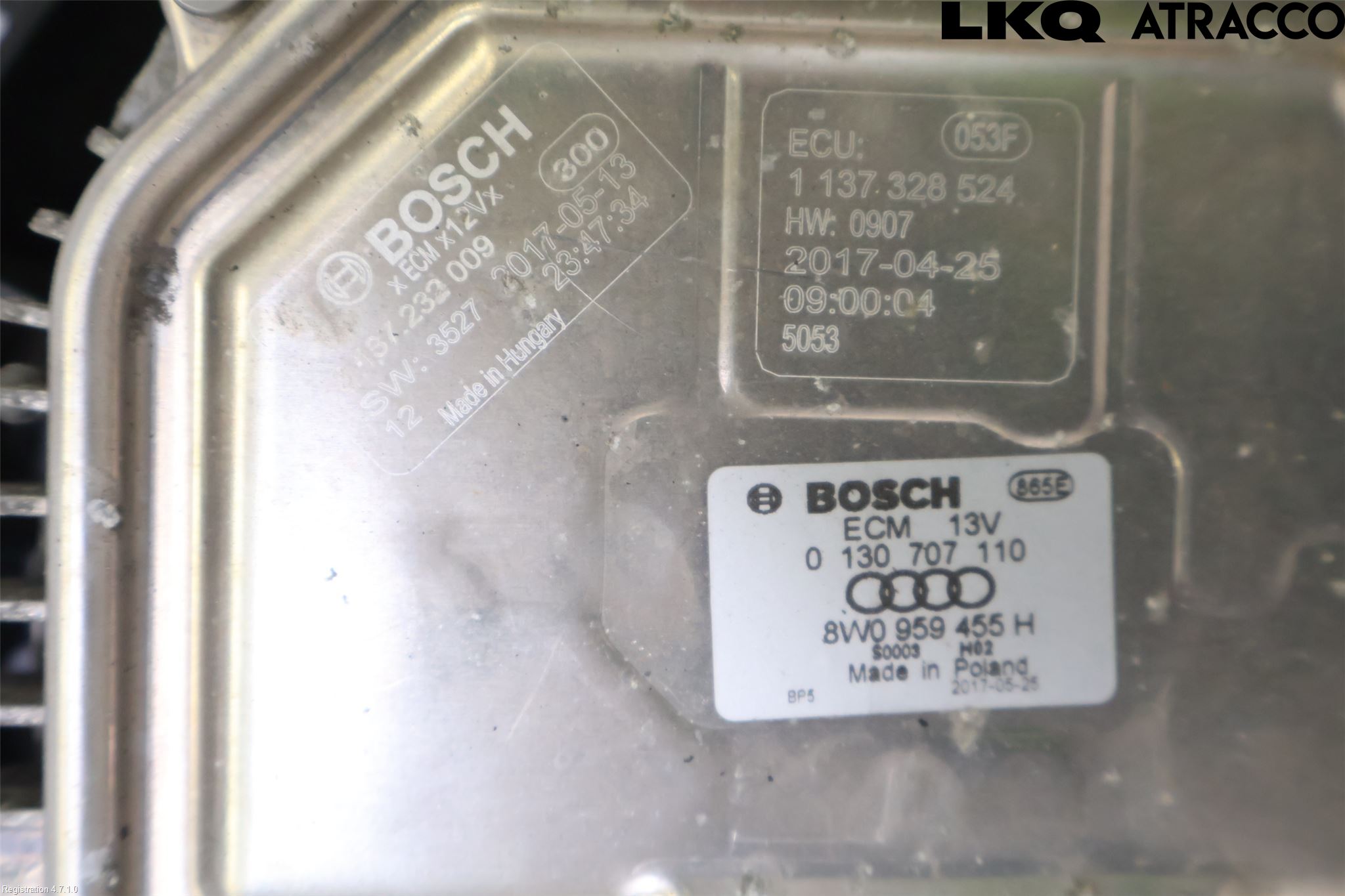 Audi Q7/SQ7 Kylfläkt El