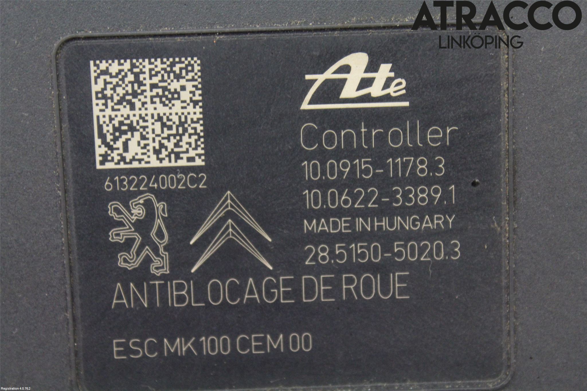 Peugeot 208 12-15 Abs Hydraulaggregat