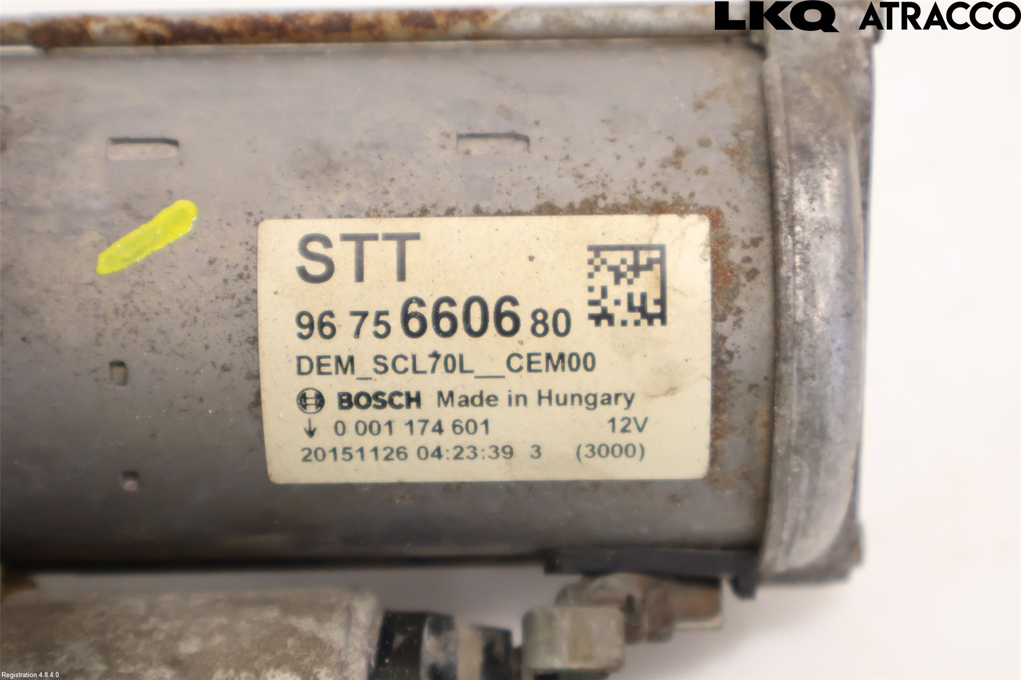 Peugeot PEUGOT 208 16-19 Startmotor Diesel