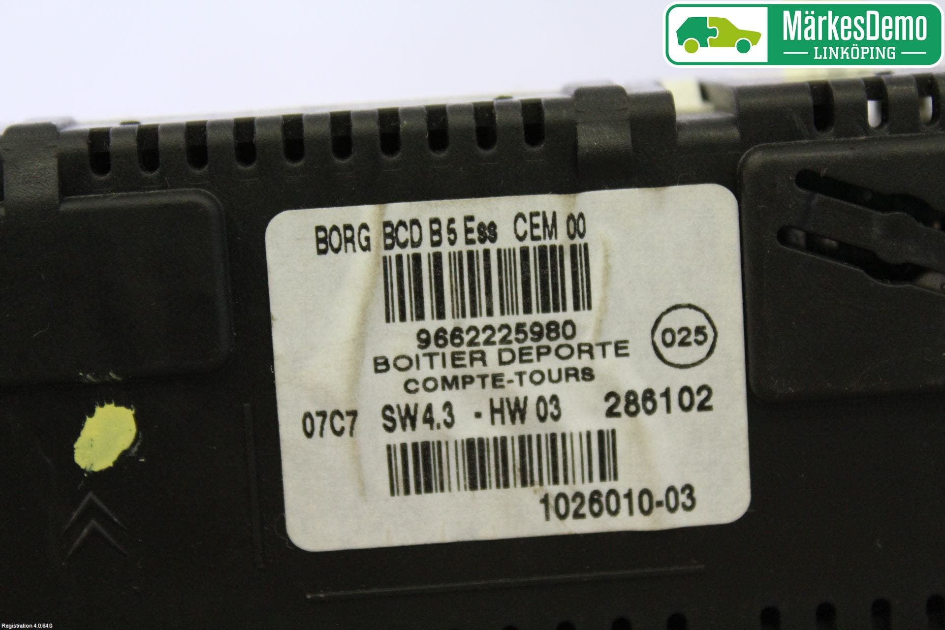 Citroen C4 I 05-10 Färddator