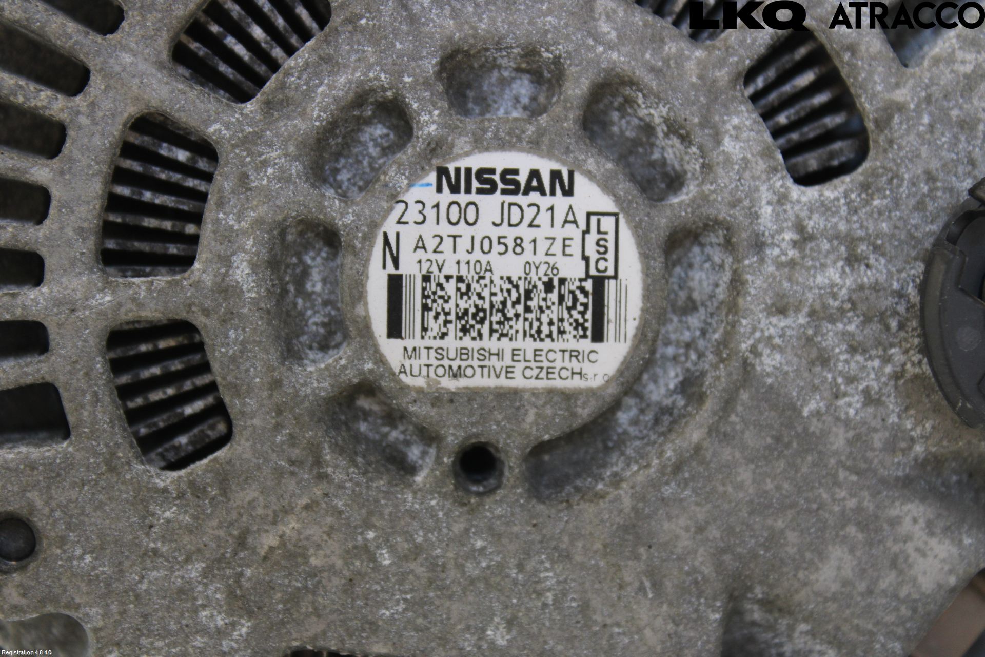 Nissan QASHQAI 10-14 Generator