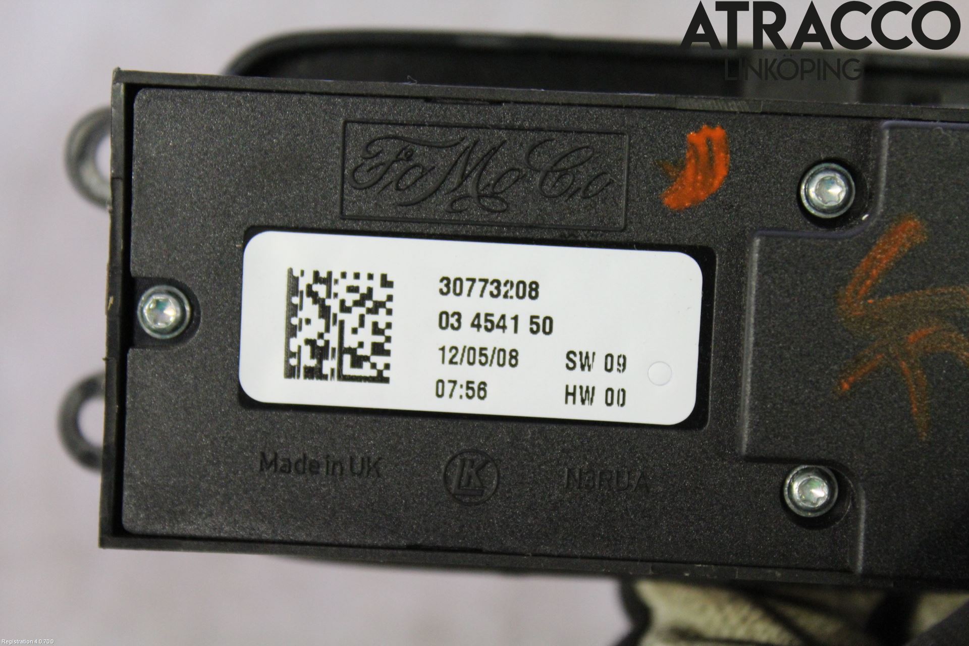 Volvo C30 07-10 Strömställare Elhiss