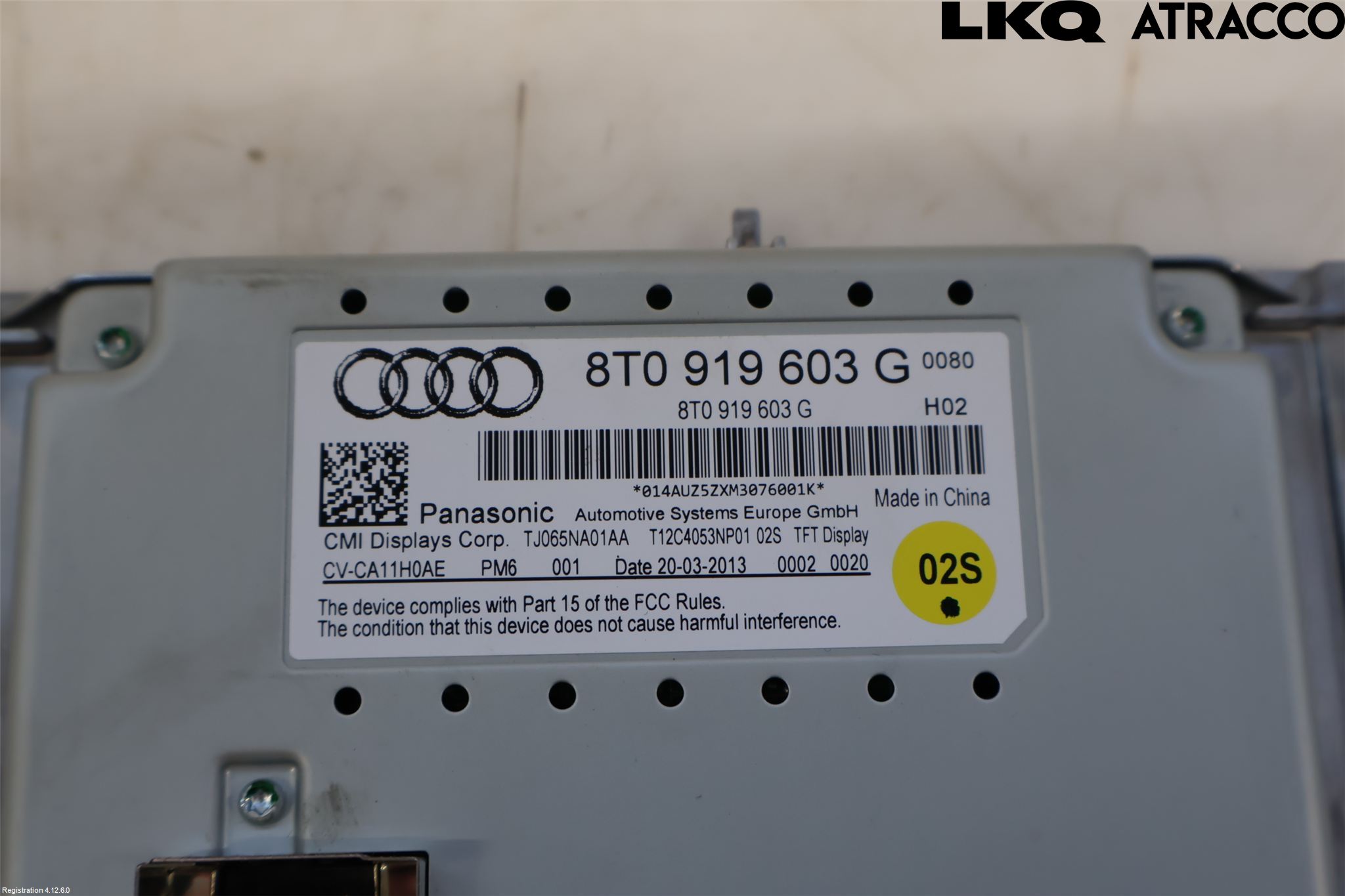 Audi A4 ALLROAD 09-16 Bildskärm