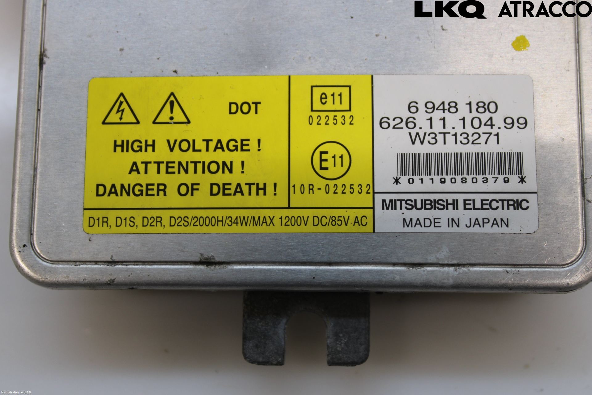 Volvo V70 08-13 Styrenhet Strålkastare