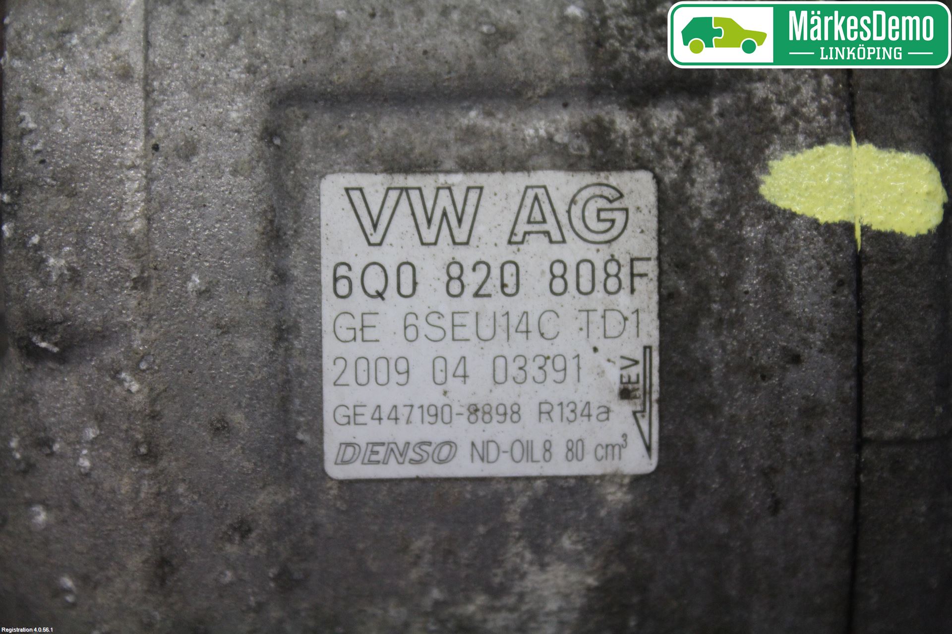 Skoda FABIA 07-14 Ac Kompressor