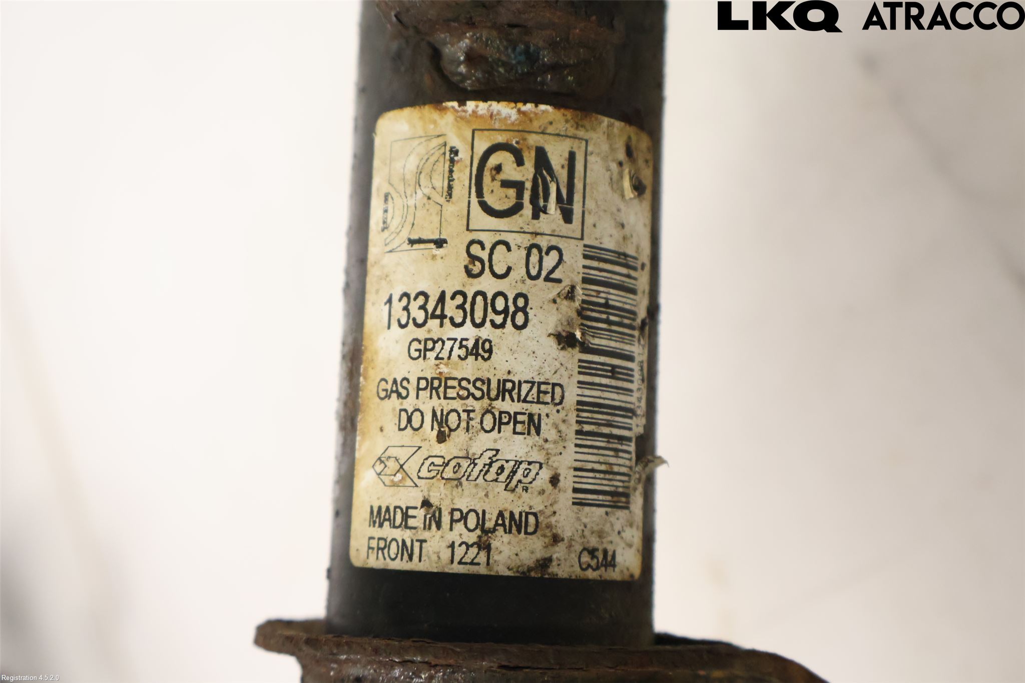 Opel CORSA D 07-14 Fjäderben Fram Höger