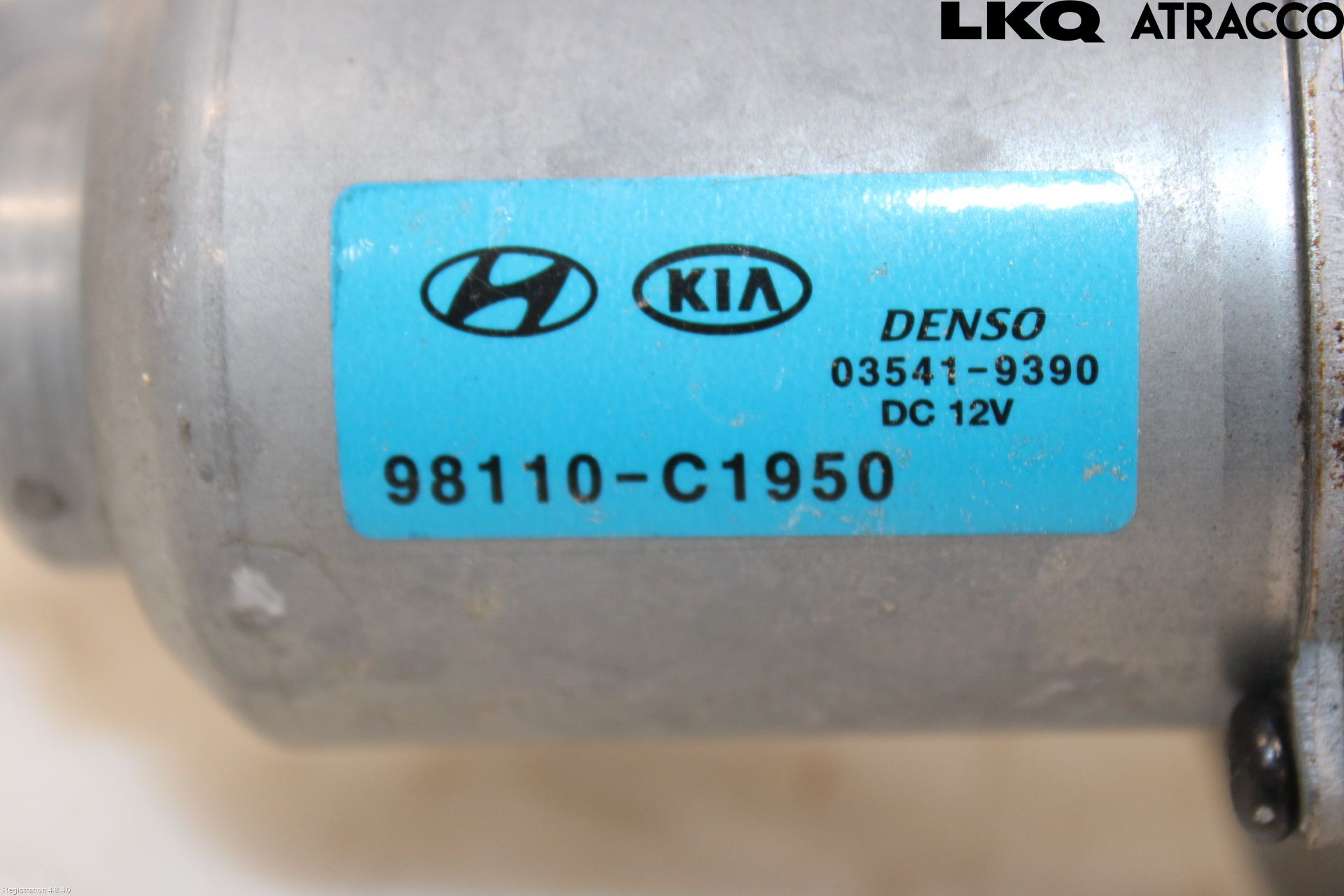 Kia STONIC 18->> Torkarmekanism Vindruta