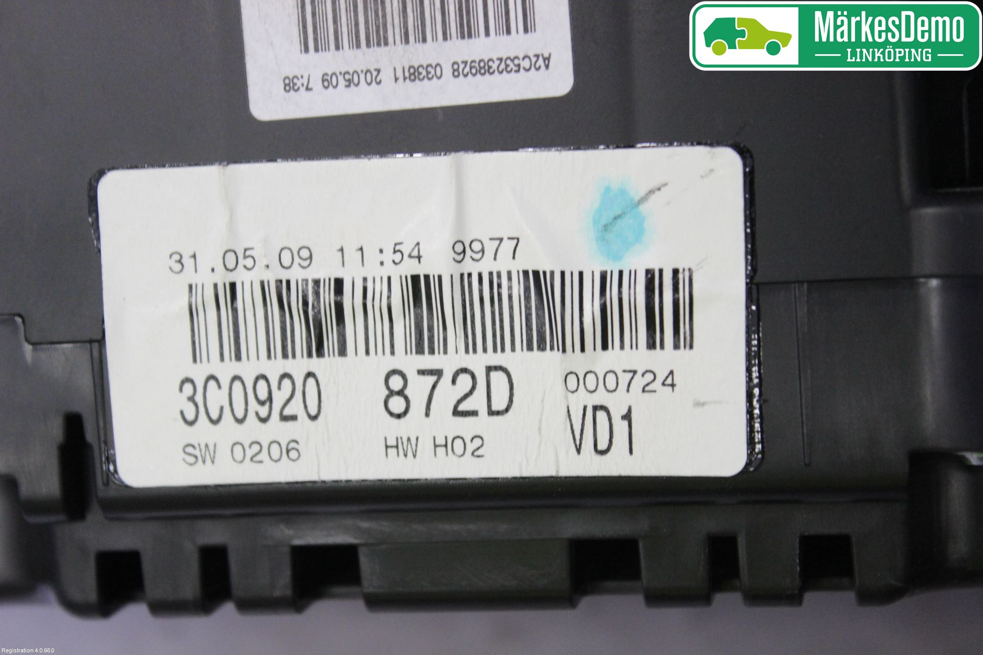 Volkswagen VW PASSAT 05-11 Instrument Komb