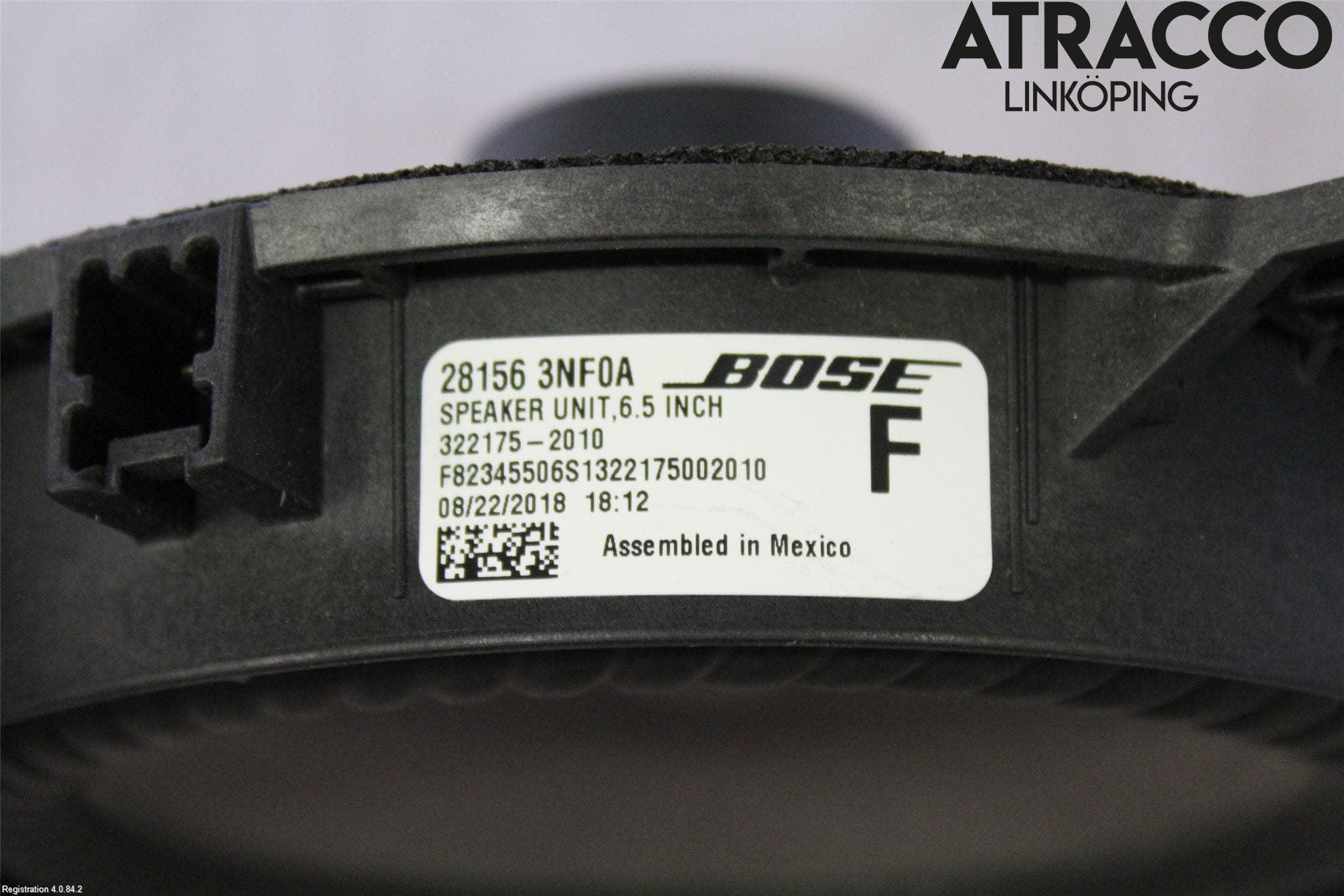 Nissan LEAF 18- Högtalare