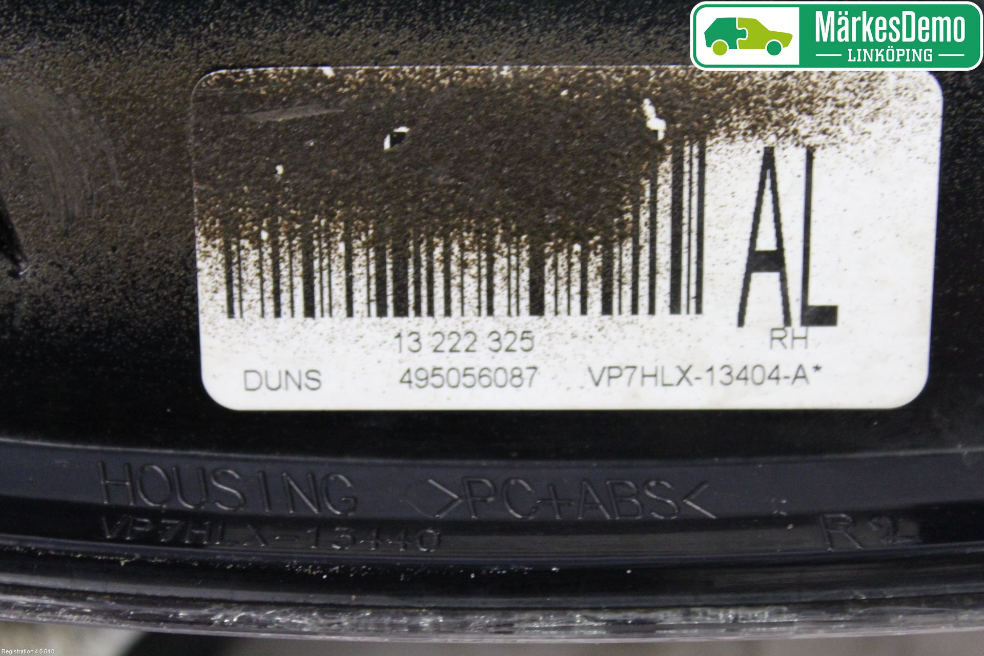 Opel ASTRA H 04-12 Bakljus Höger