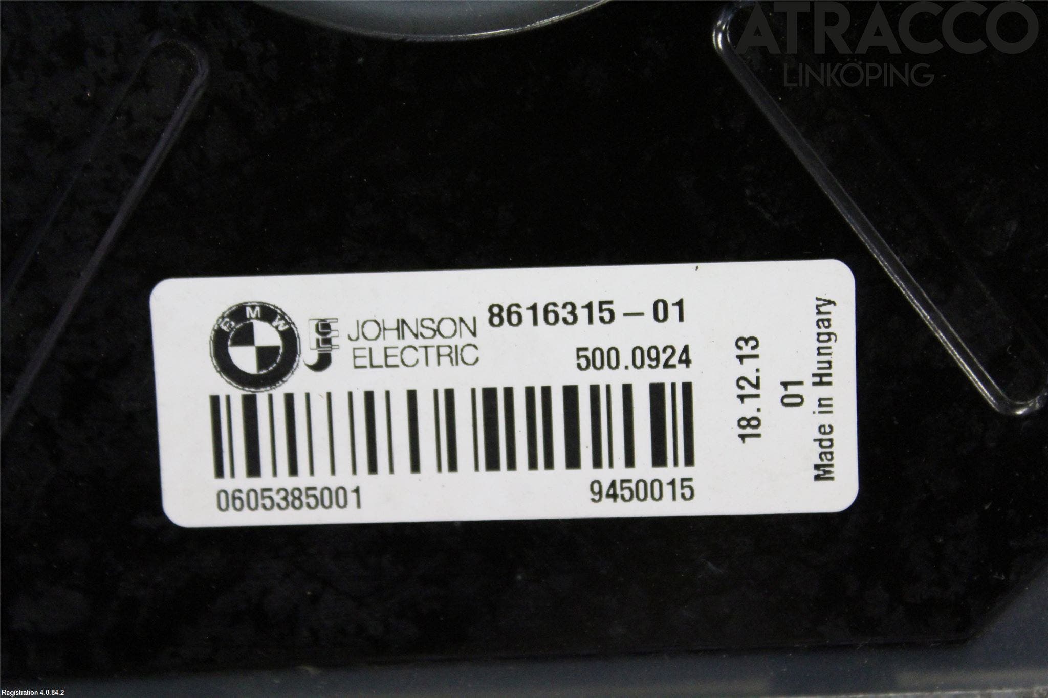 BMW 3 F30/F31/F80 12-19 Kylfläkt El