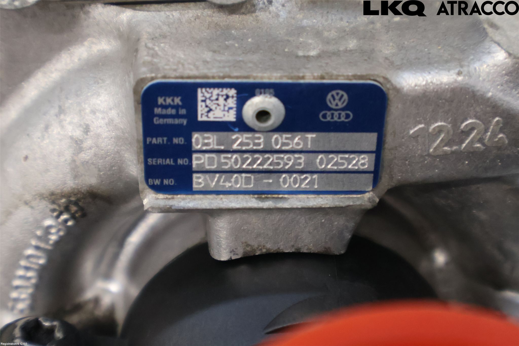 Volkswagen VW PASSAT 11-14 Turboaggregat