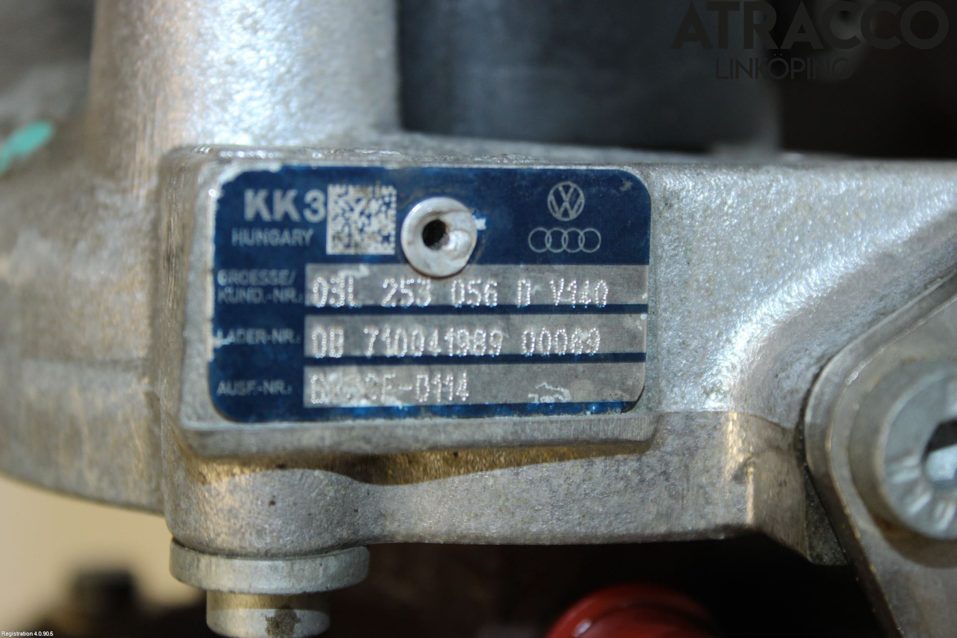 Volkswagen VW POLO 10-17 Turboaggregat