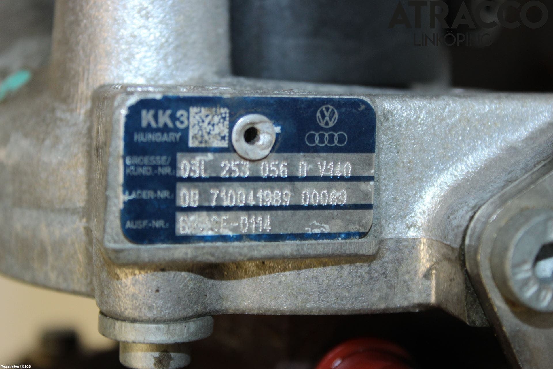 Volkswagen VW POLO 10-17 Turboaggregat