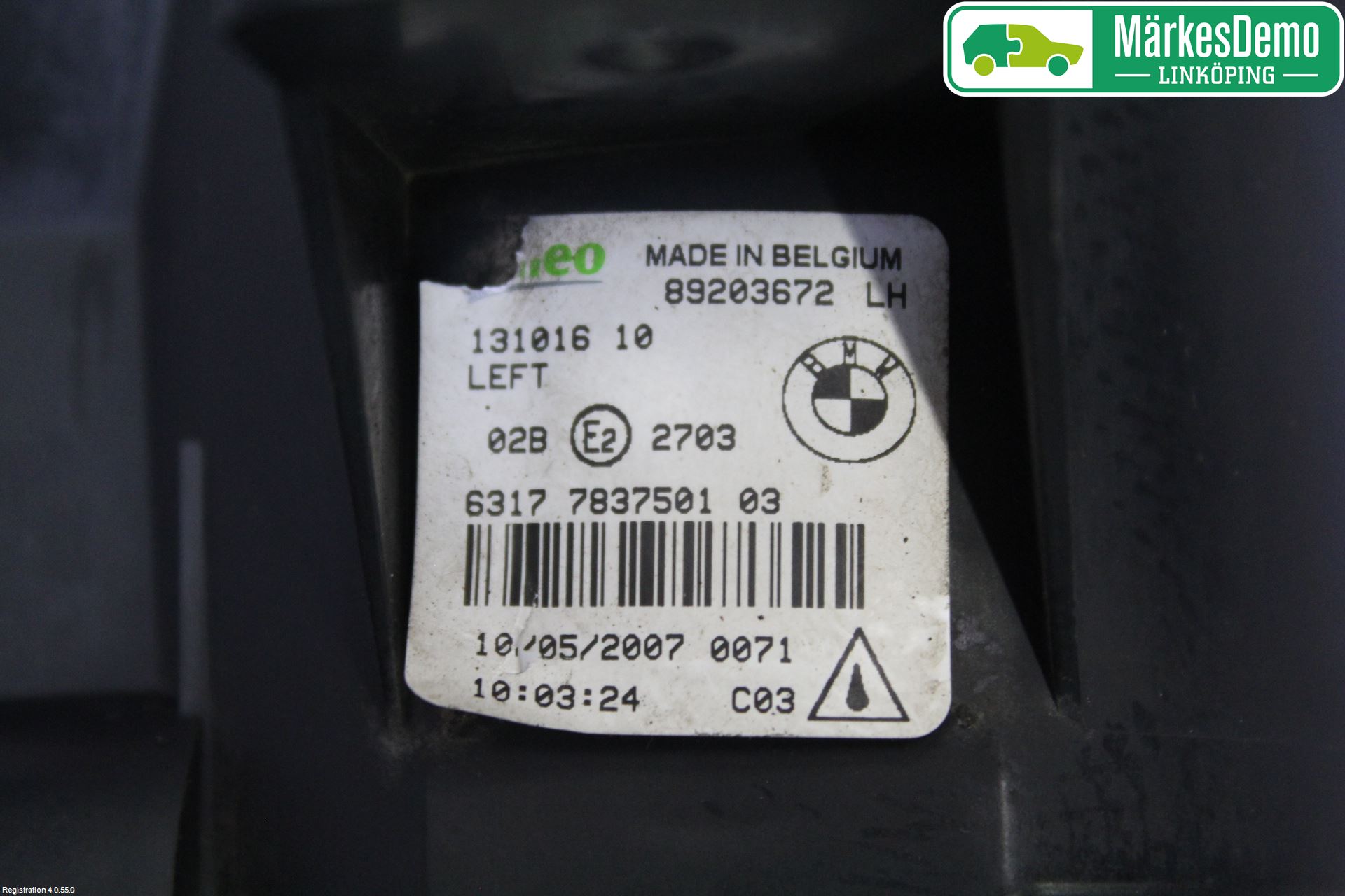 BMW 1 E87/81 5D/3D 03-11 Dimljus-Varselljus Fram