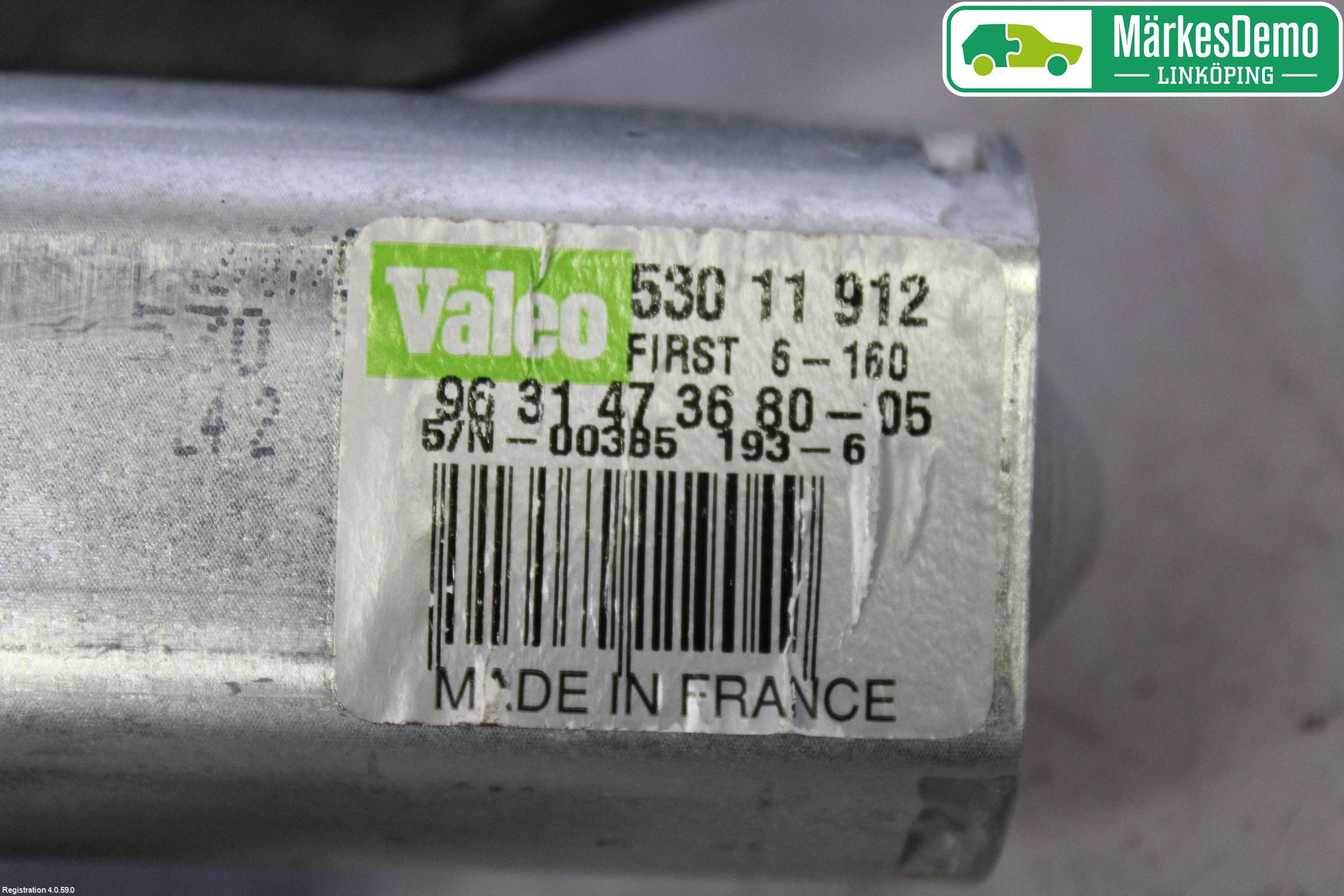 Citroen XSARA PICASSO Torkarmotor Baklucka