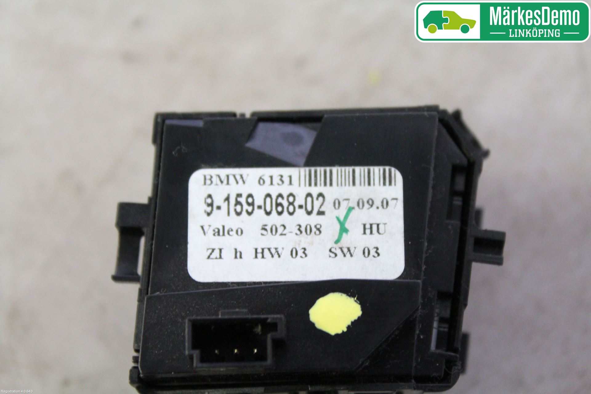 BMW 5 E60/61 Sed/Tou 02-10 Strömställare Stolvärme