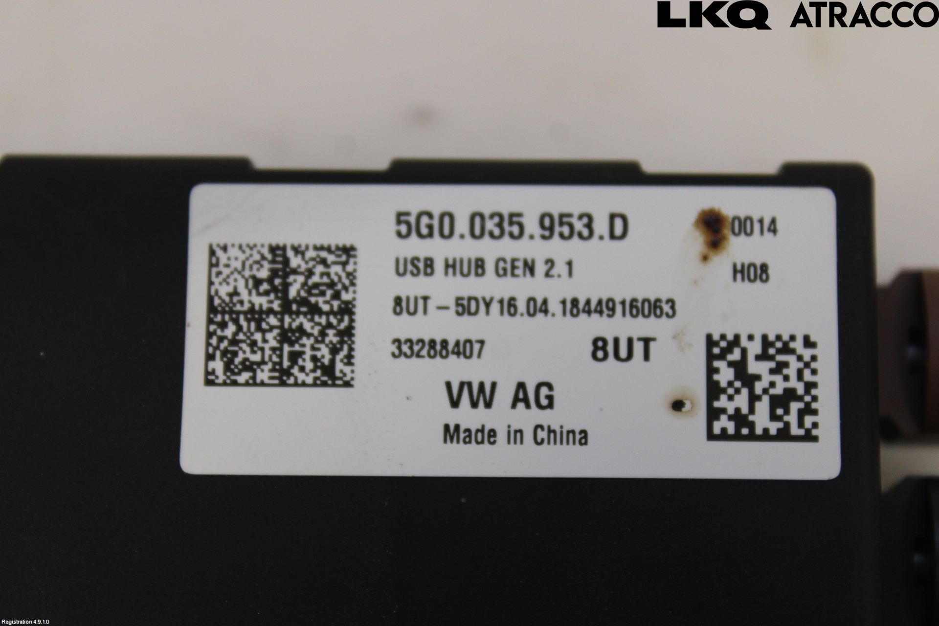 Volkswagen VW PASSAT 15-19 Styrenhet Multimedia