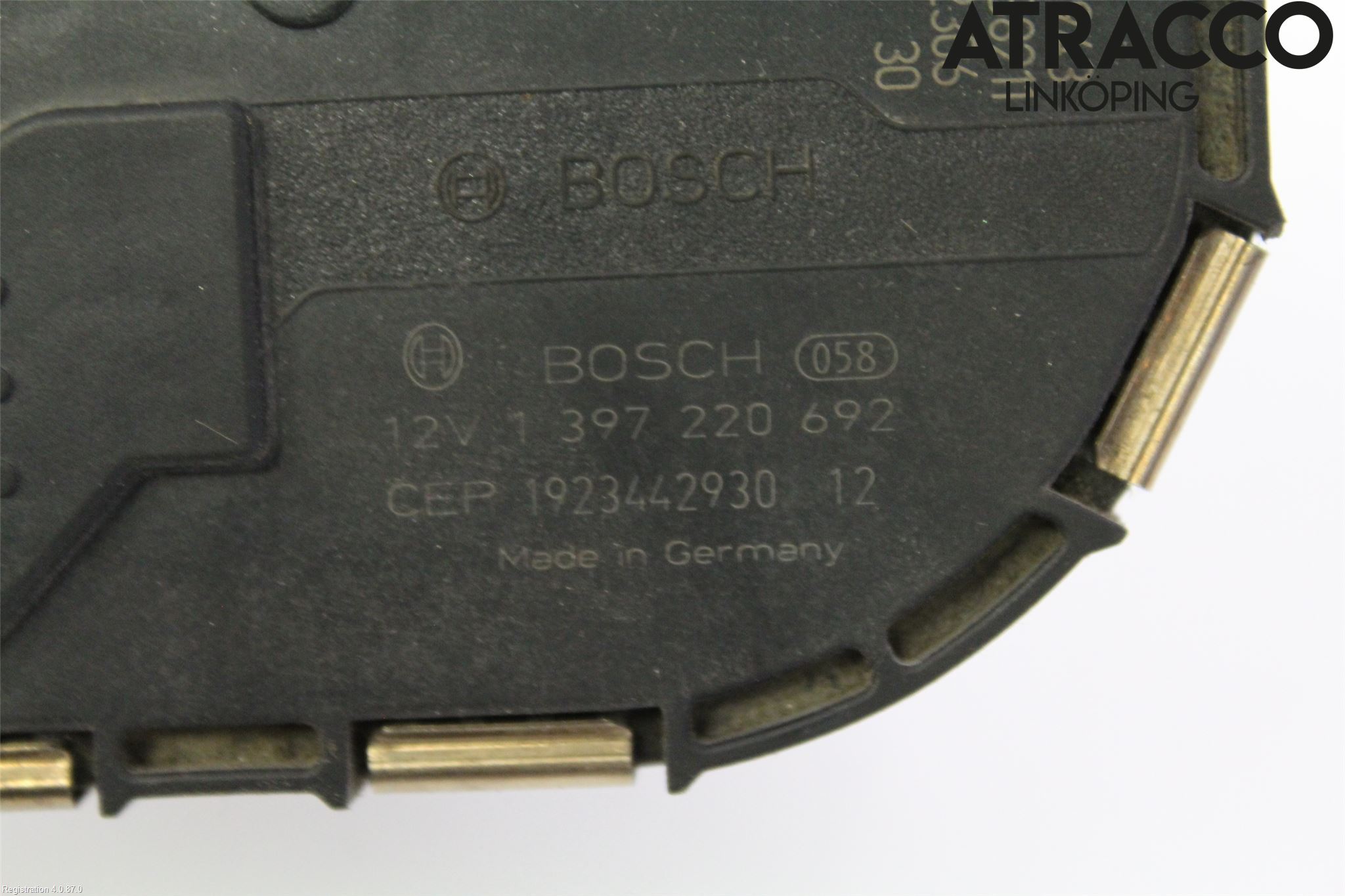 Volkswagen VW GOLF / E-GOLF VII 13-20 Torkarmotor Vindruta