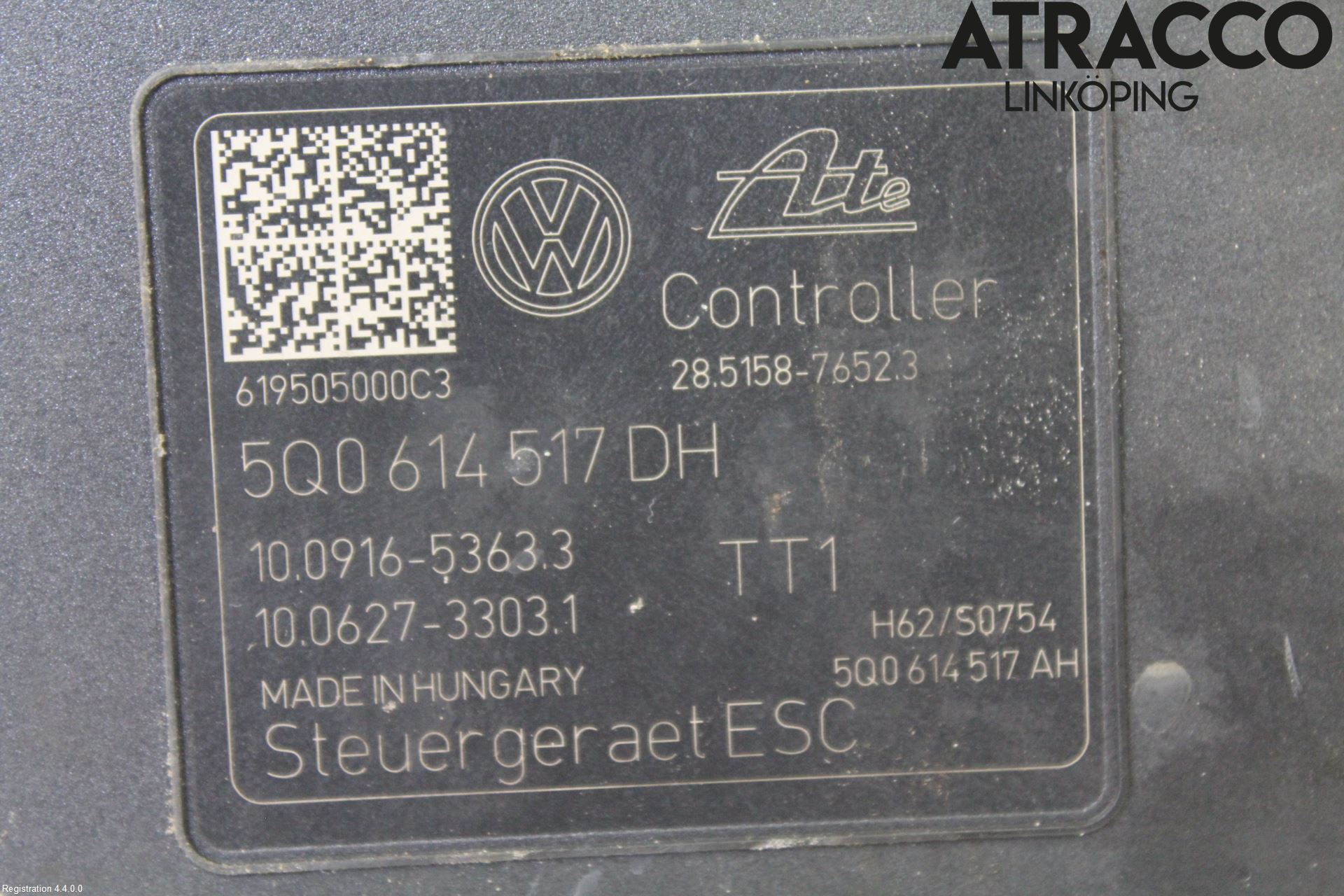 Volkswagen VW PASSAT 15-19 Abs Hydraulaggregat