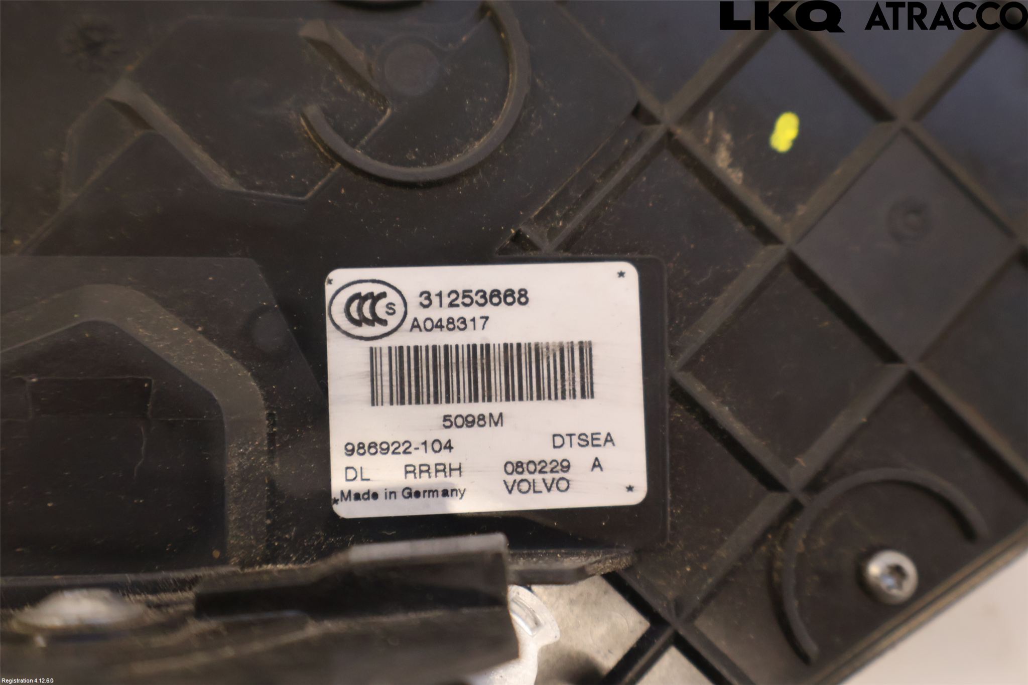 Volvo V70 08-13 Låskista-Dörrlås