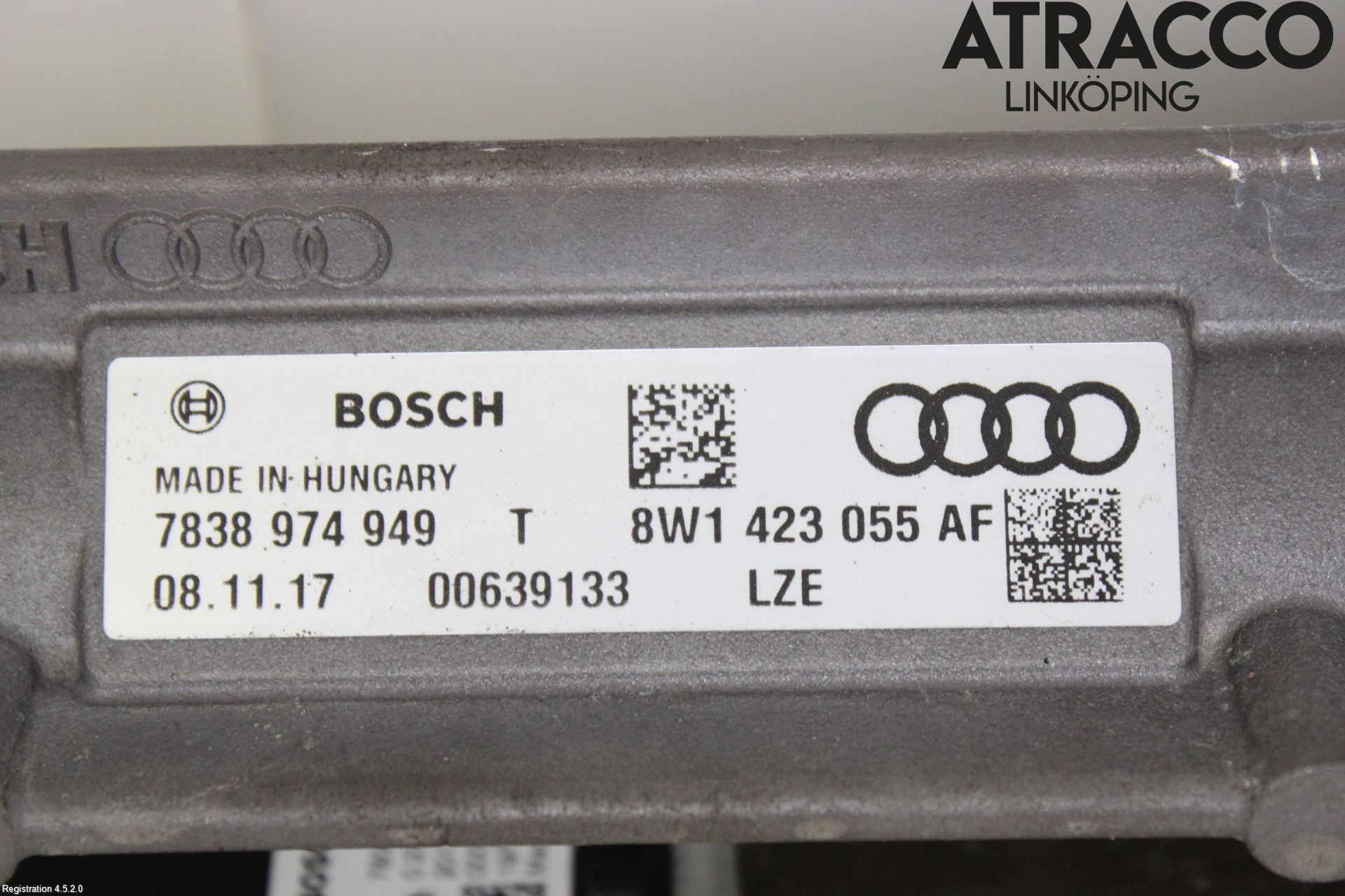 Audi A4/S4 B9 16-19 Styrväxel-Snäcka Elektrisk