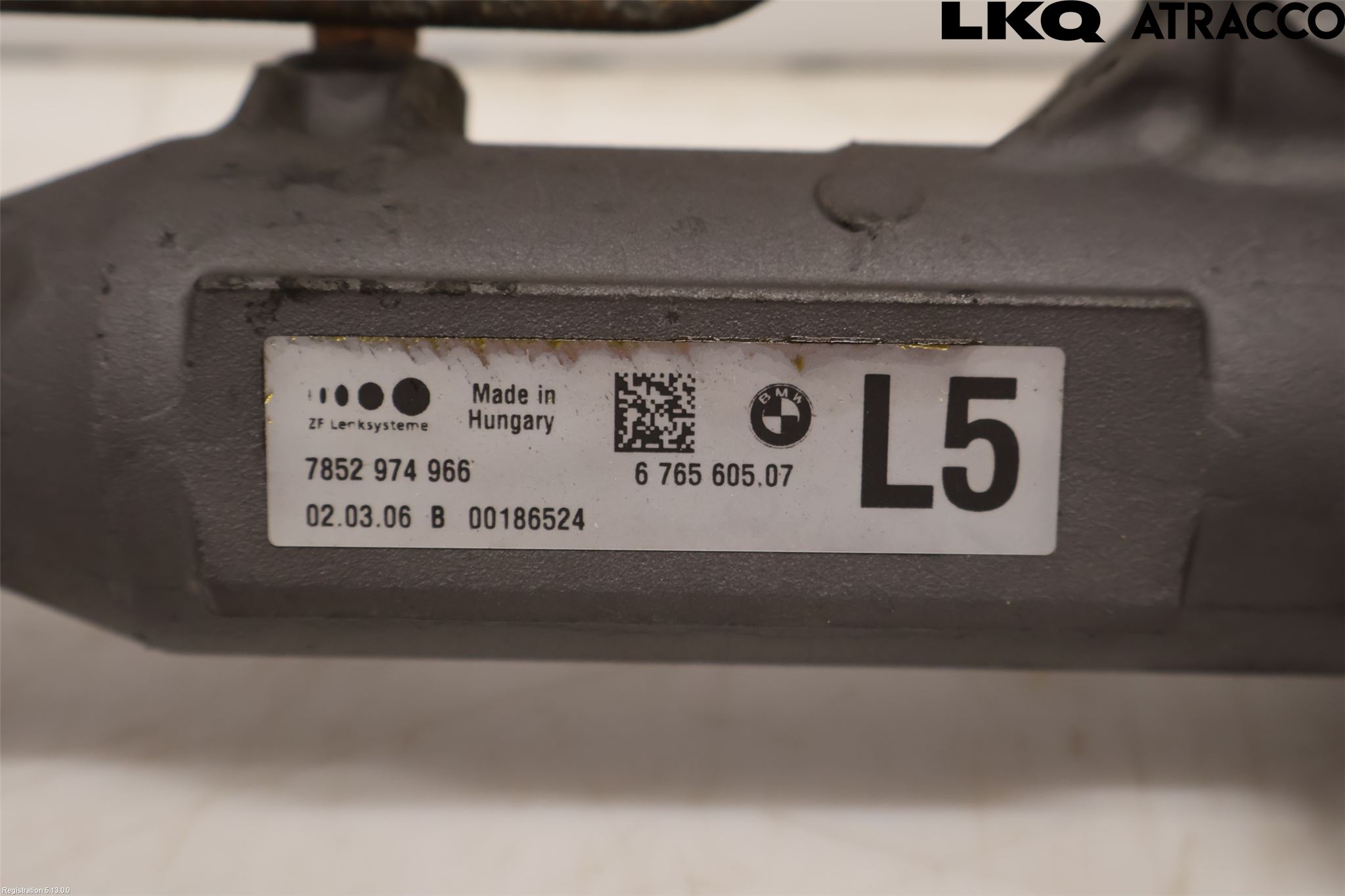 BMW 3 E90/91 SED/TOU 05-12 Styrväxel Servo -Snäcka