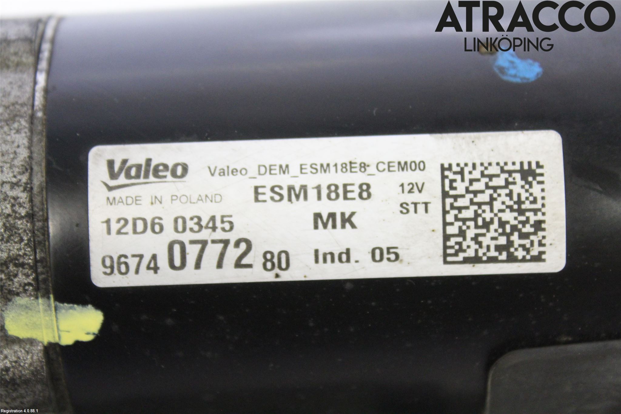 Peugeot 308 14-21 Startmotor