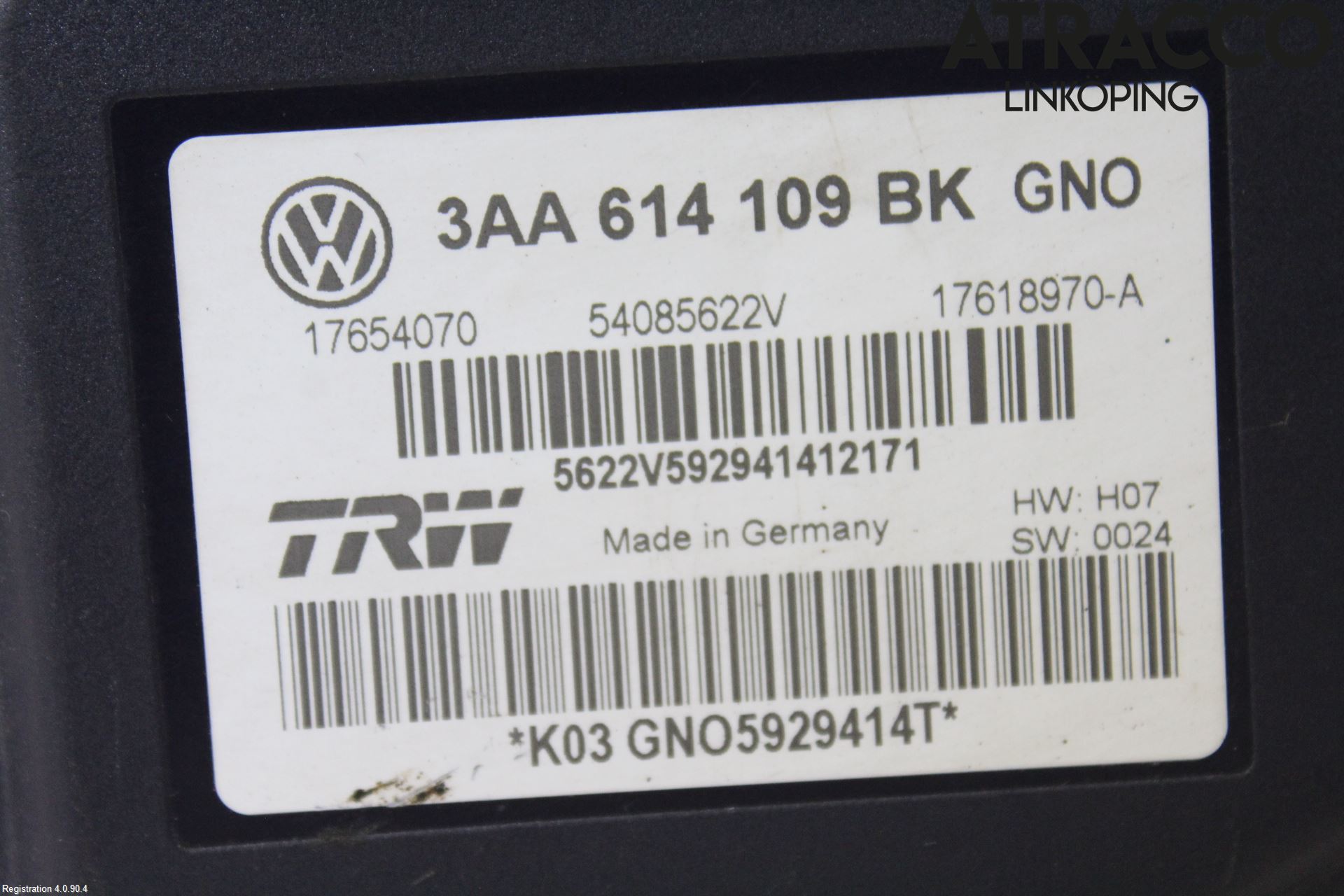 Volkswagen VW PASSAT 11-14 Abs Hydraulaggregat