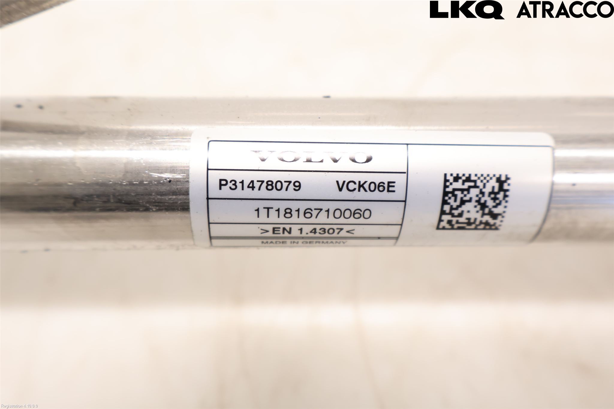 Volvo V60 19- Bränslepåfyllnrör-Slang