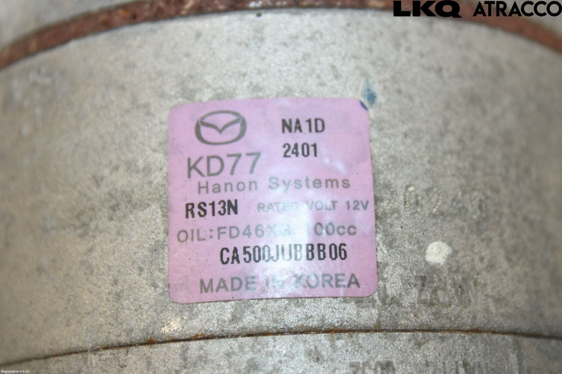 Mazda CX-5 17- Ac Kompressor