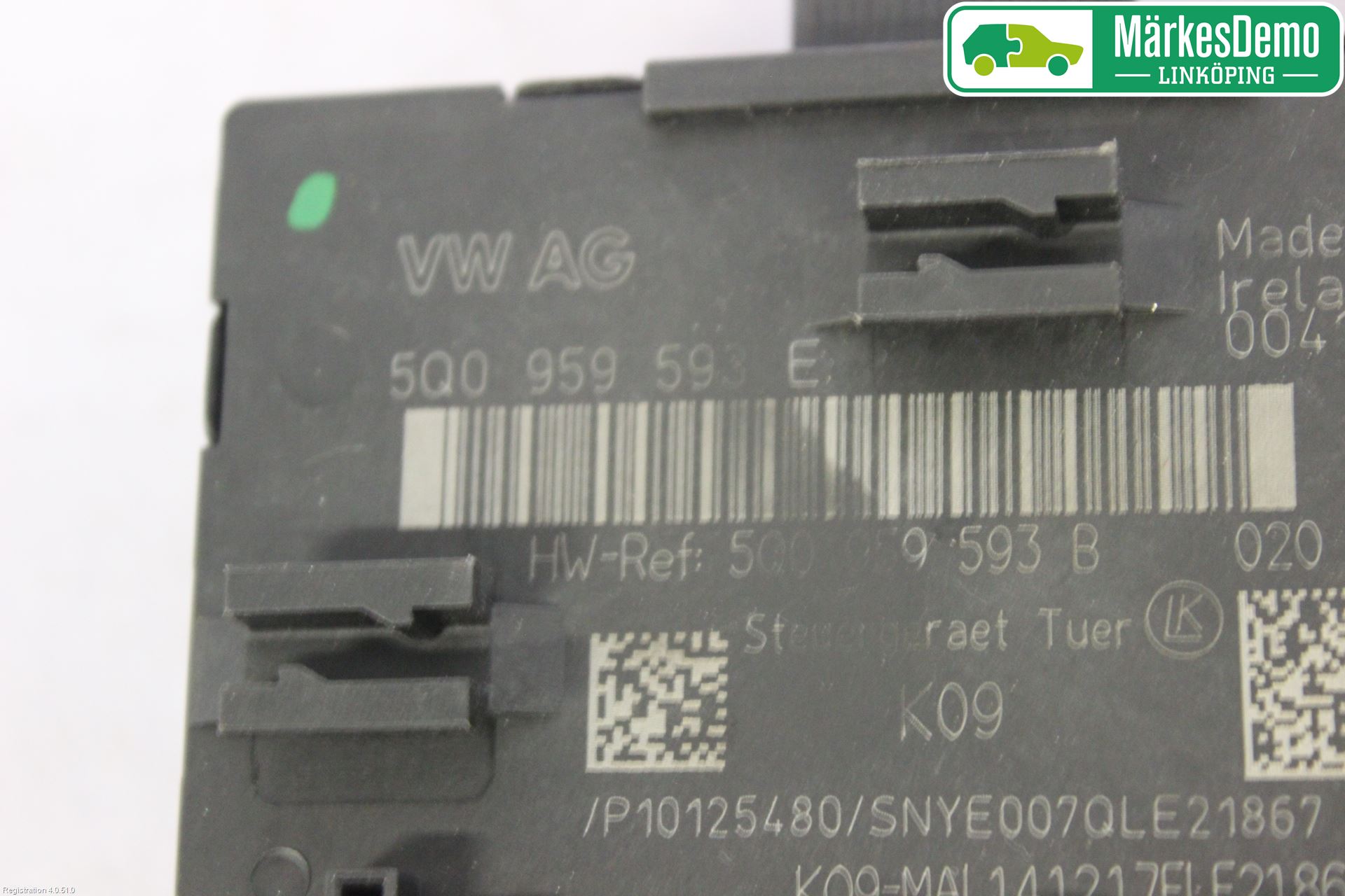 Volkswagen VW PASSAT 15-19 Styrenhet Dörr